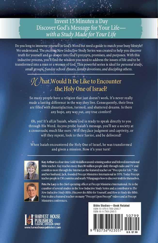 Face to Face With a Holy God: Isaiah (New Inductive Study Series)