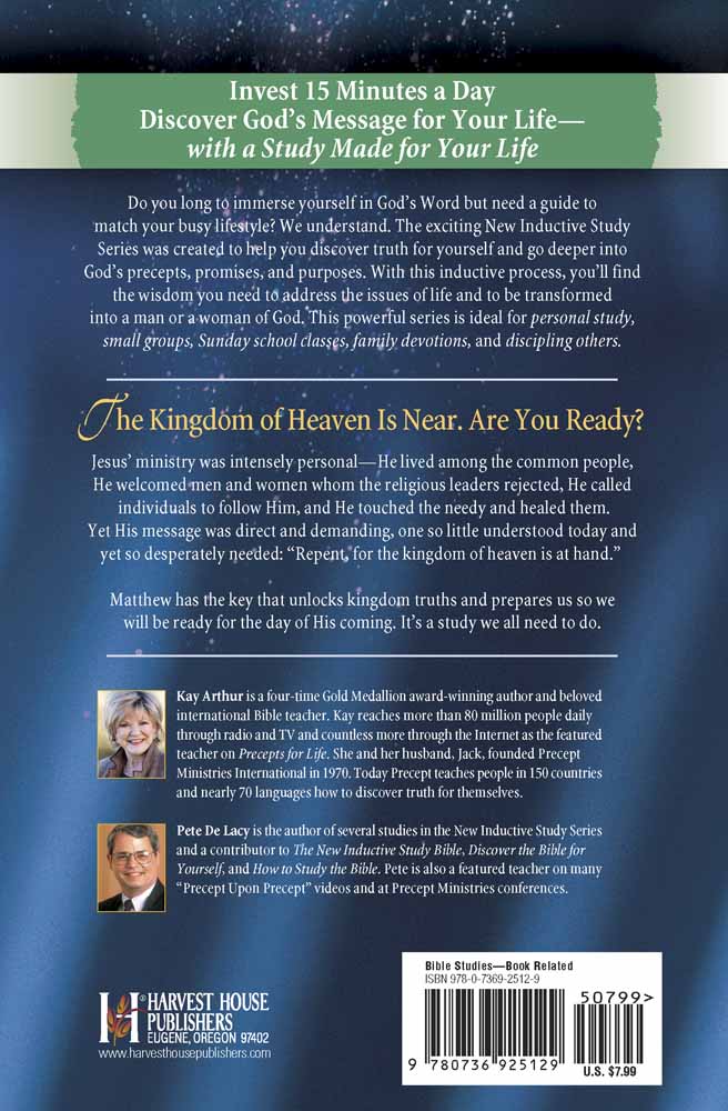 The Coming of God's Kingdom (Matthew) (New Inductive Study Series)
