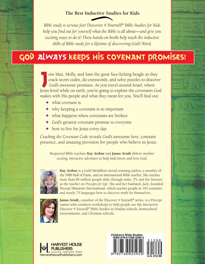 Cracking the Covenant Code For Kids (Discover For Yourself Bible Studies Series)