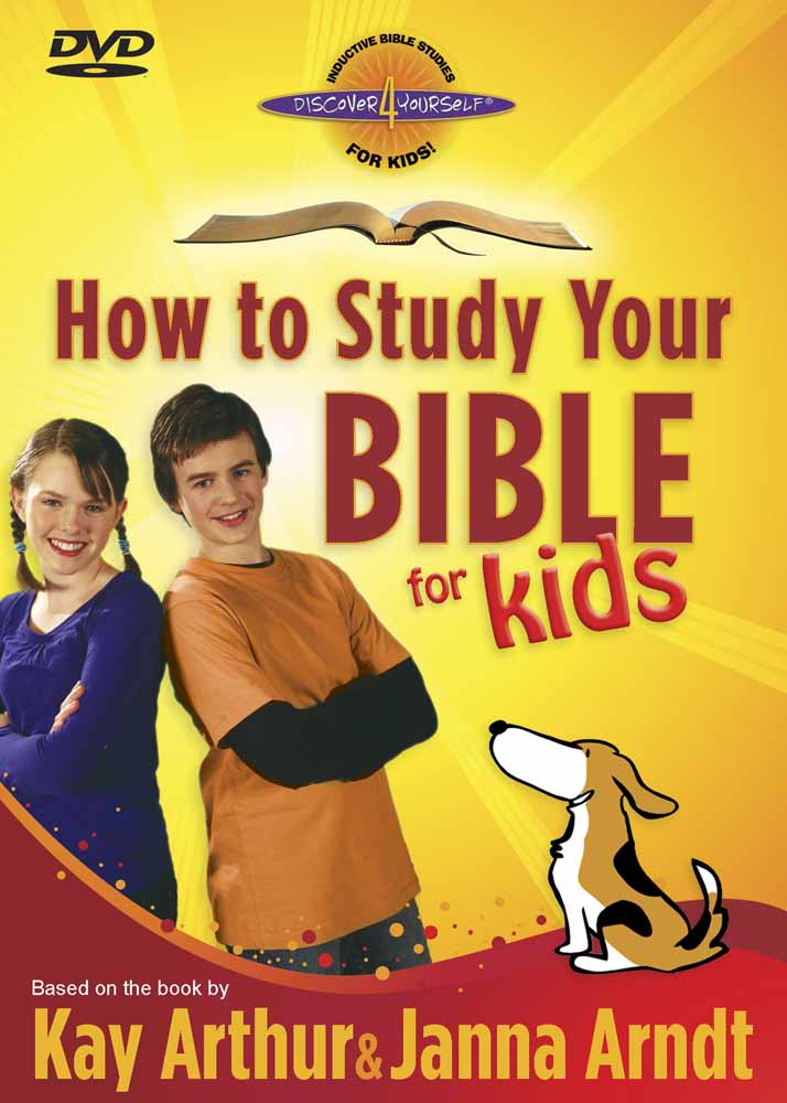 How to Study Your Bible For Kids, DVD