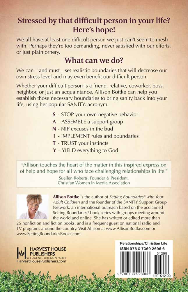 Setting Boundaries With Difficult People