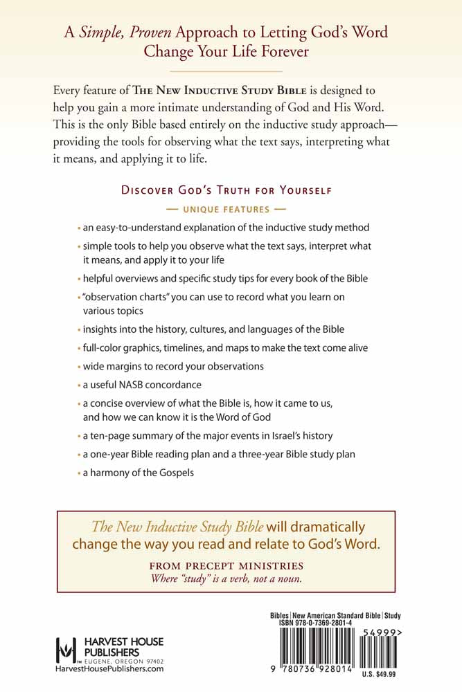 NASB New Inductive Study Bible