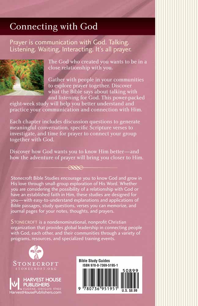 Stonecroft: Connecting With God (Stonecroft Bible Studies Series)
