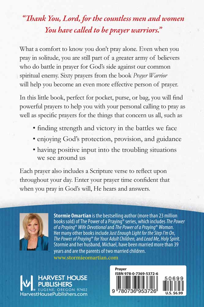 Prayer Warrior Book of Prayers (Book Of Prayers Series)