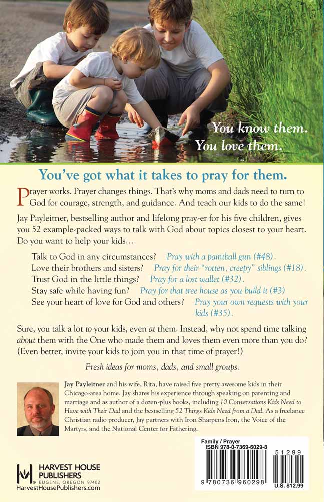 52 Things to Pray For Your Kids