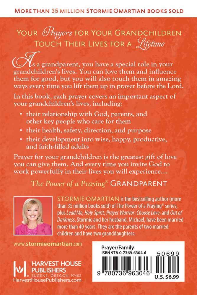 The Power of a Praying Grandparent (Book Of Prayers Series)