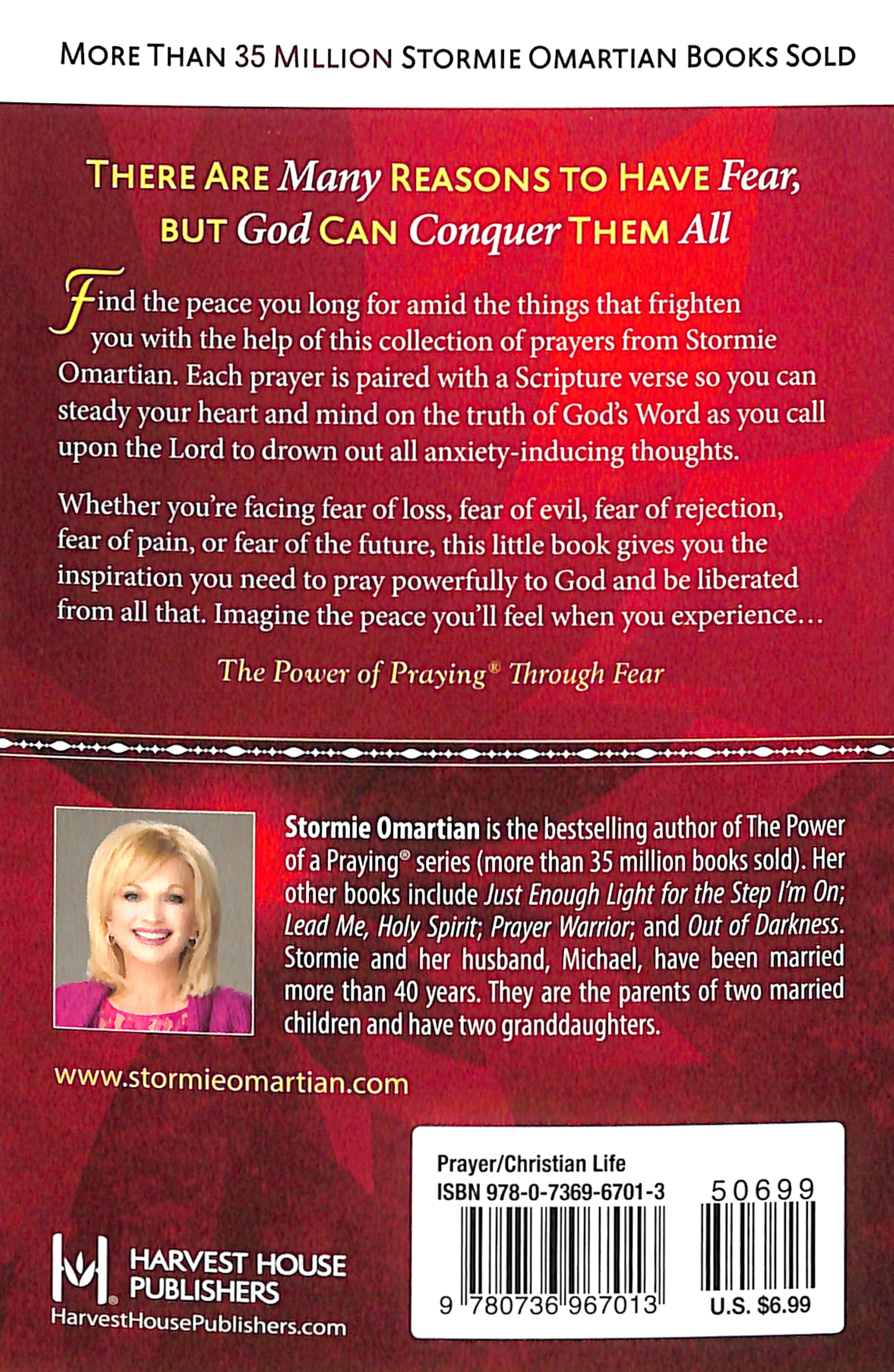 The Power of Praying Through Fear (Book Of Prayers Series)