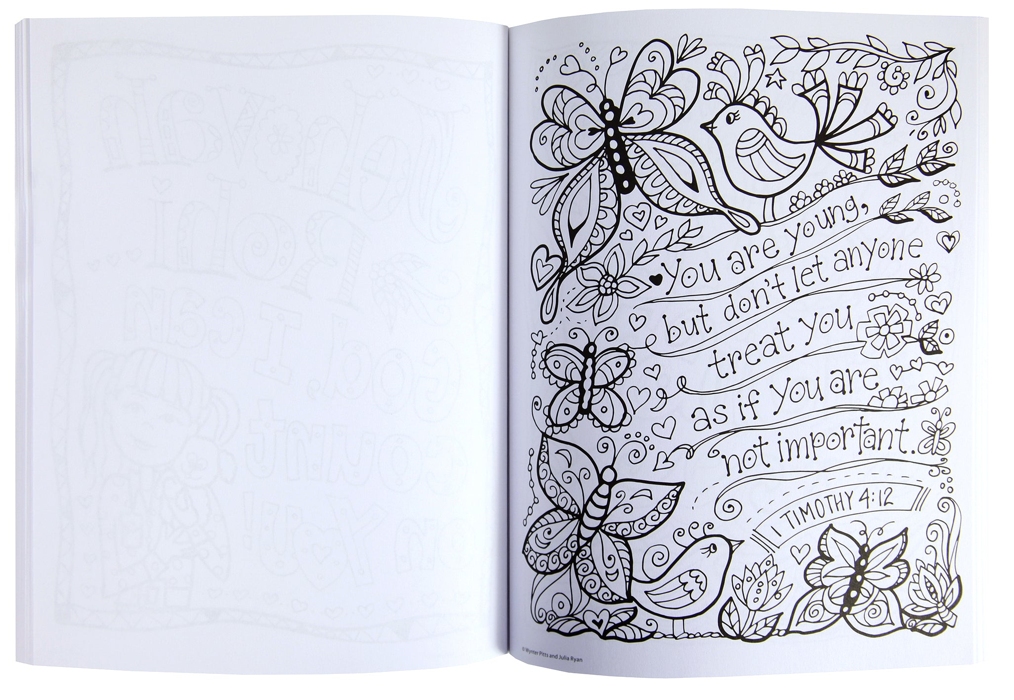 Coloring Book: You're God's Girl!