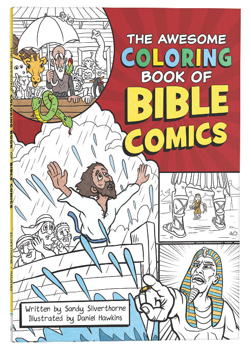 The Awesome Coloring Book of Bible Comics