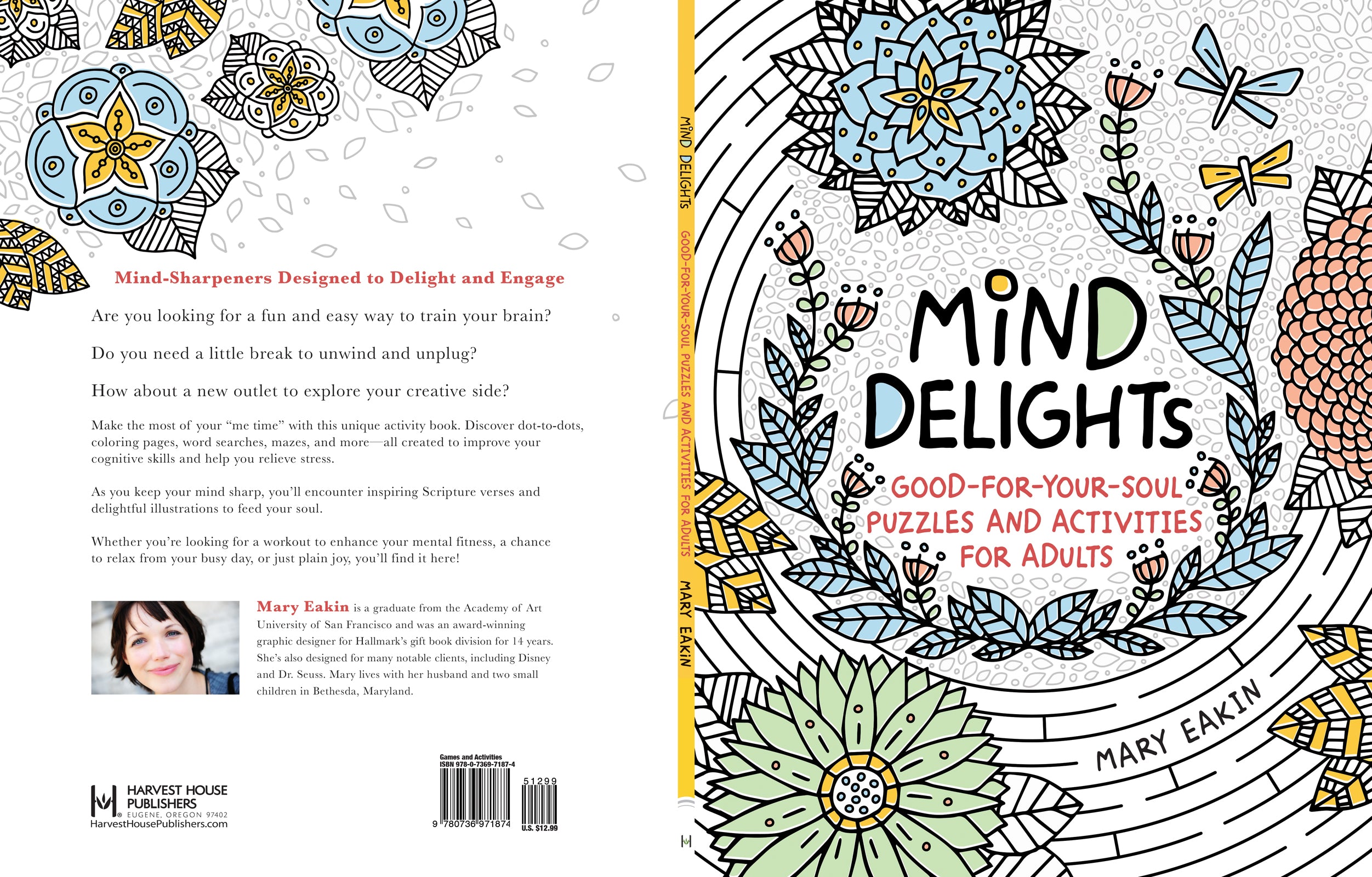 Mind Delights: Good-For-Your-Soul Puzzles and Activities For Adults
