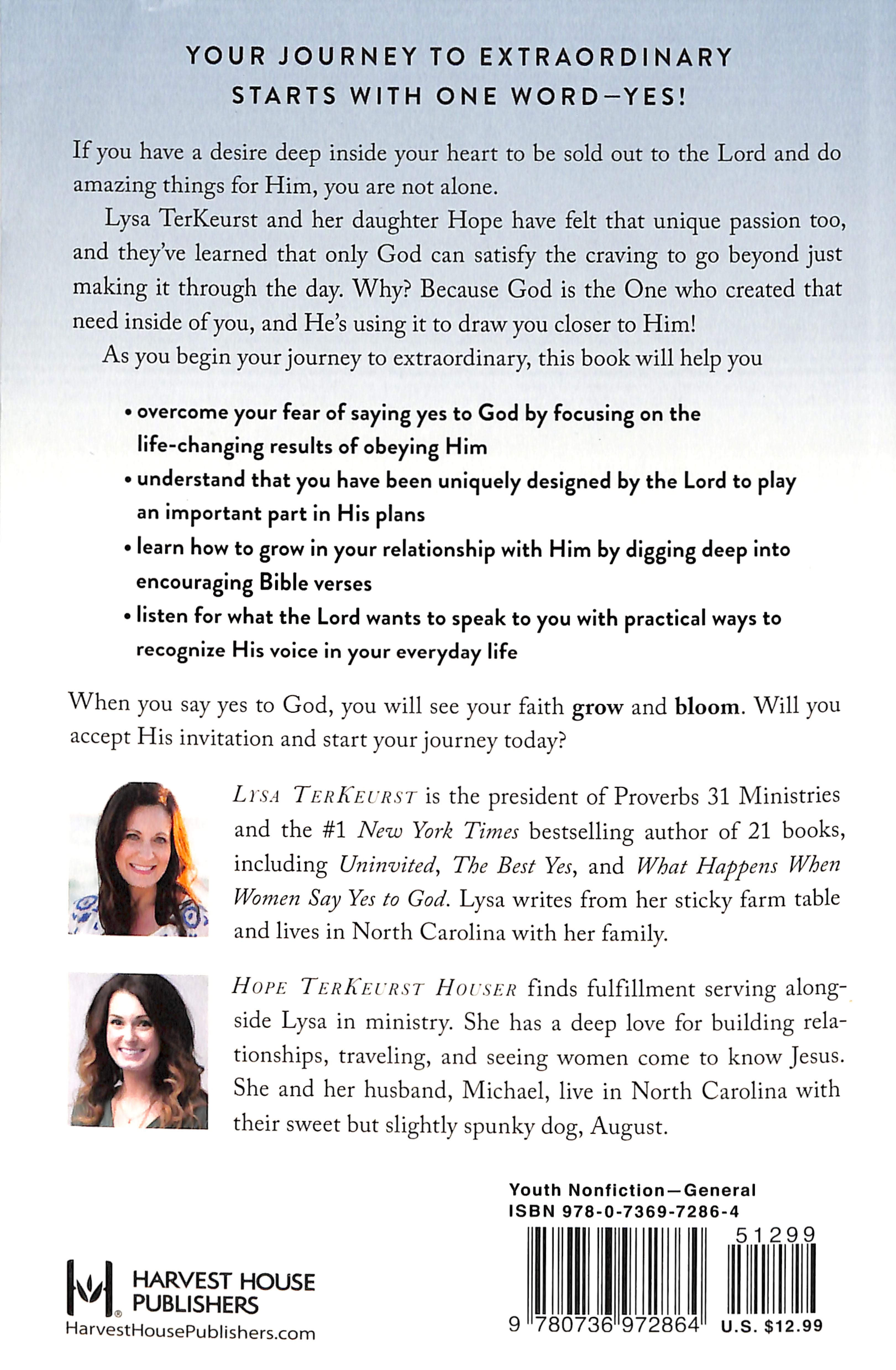 What Happens When Young Women Say Yes to God: Embracing God's Amazing Adventure For You