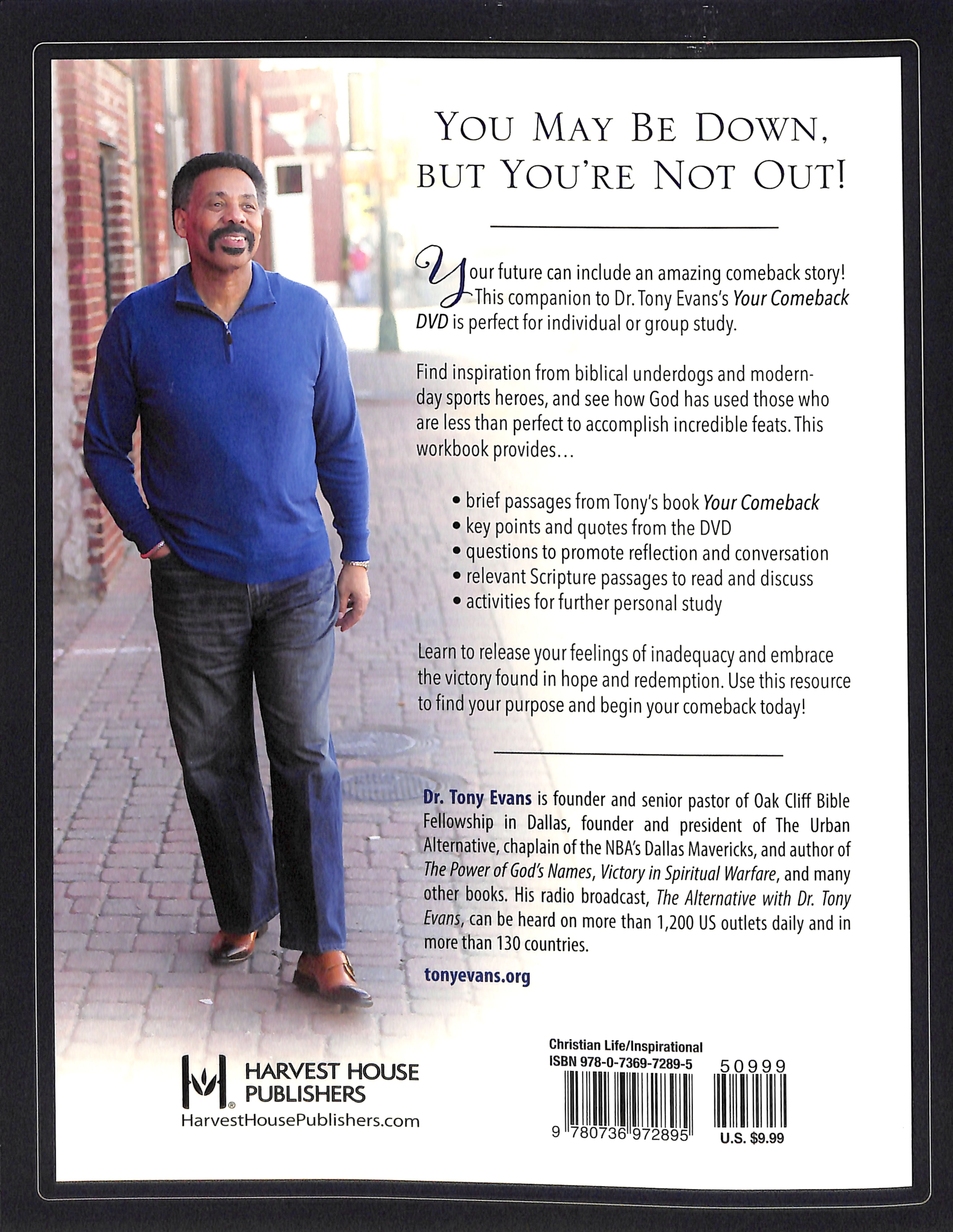 Your Comeback: Your Past Doesn't Have to Determine Your Future (Interactive Workbook)