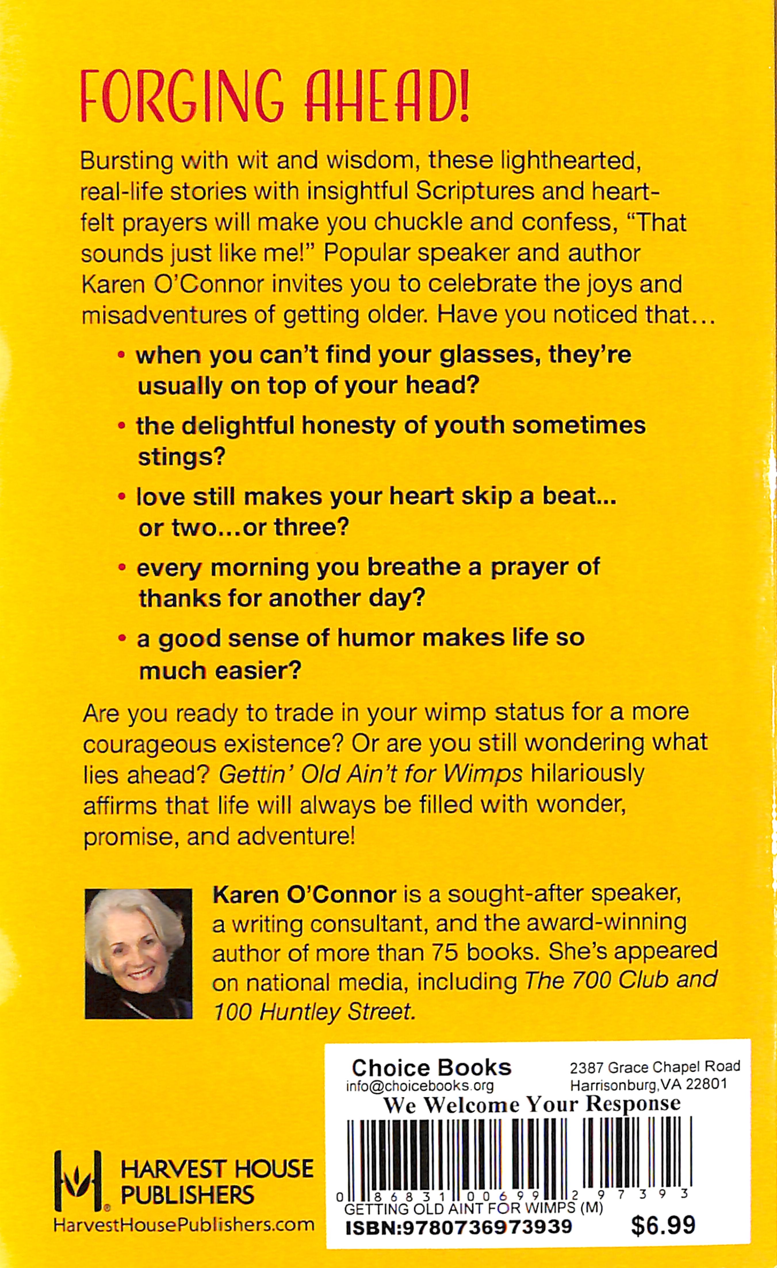 Gettin' Old Ain't For Wimps: Inspirations and Stories to Warm Your Heart and Tickle Your Funny Bone