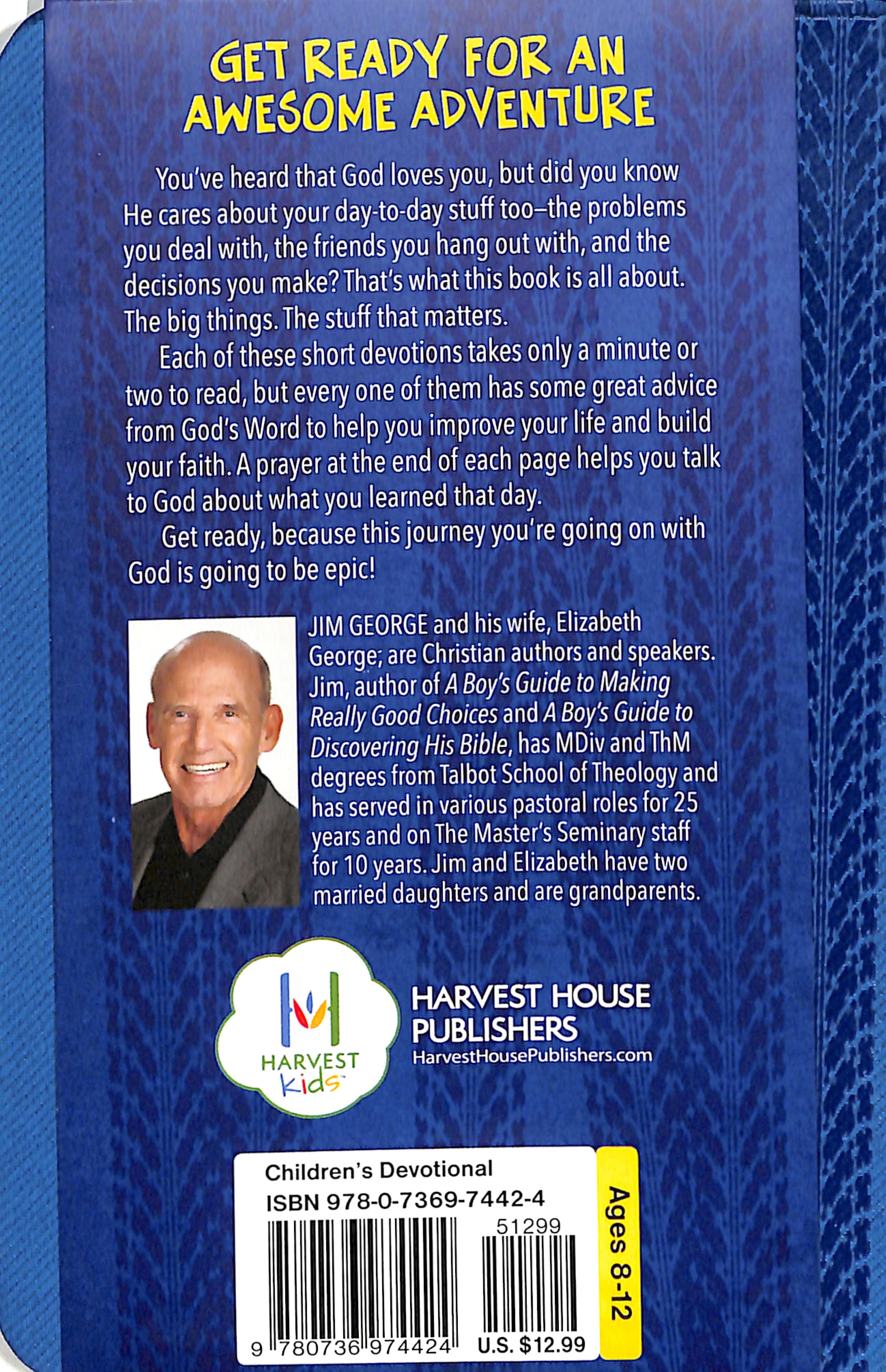 A Boy After God's Own Heart: Action Devotional Deluxe Edition