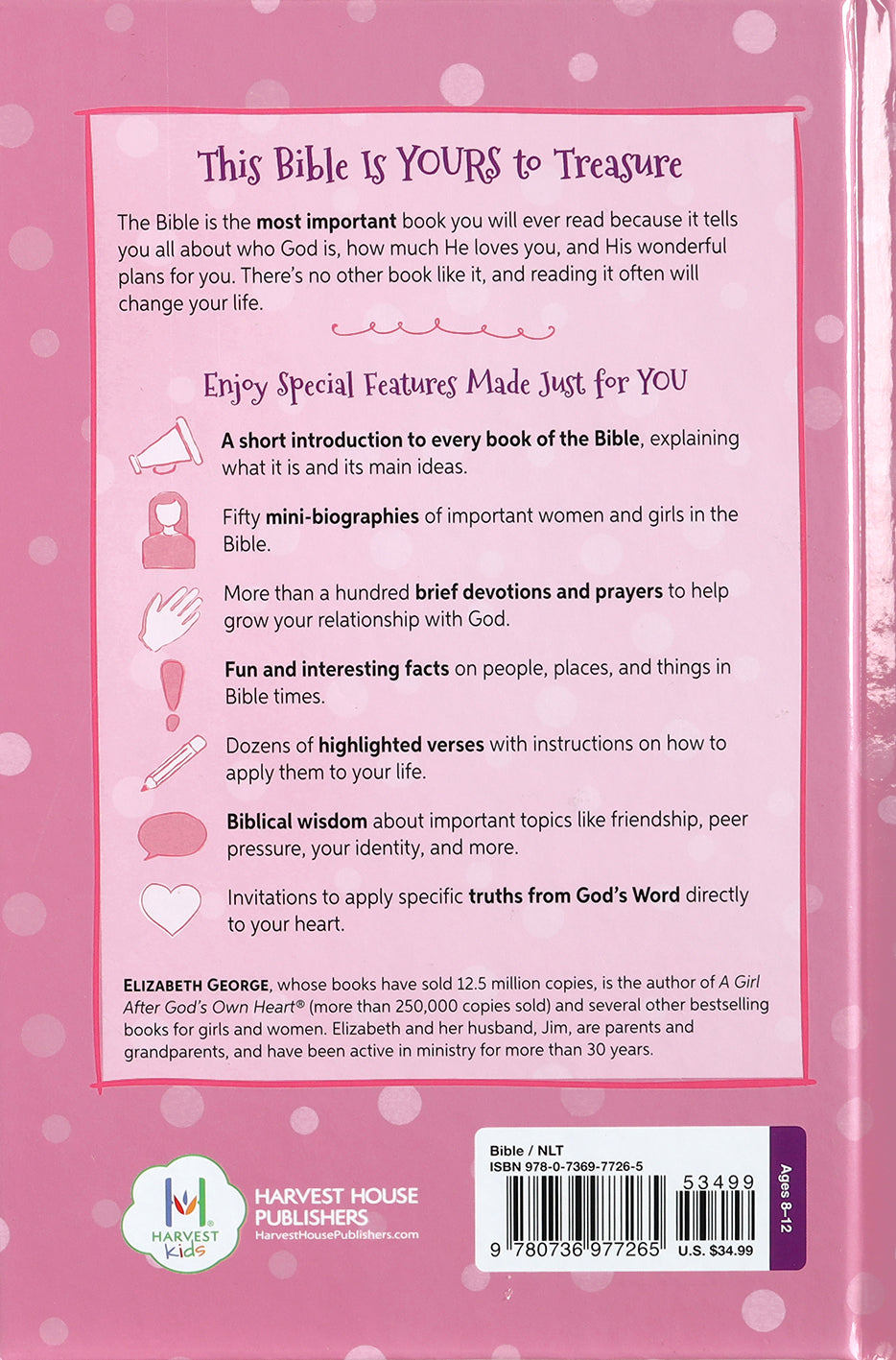 NLT A Girl After God's Own Heart Bible