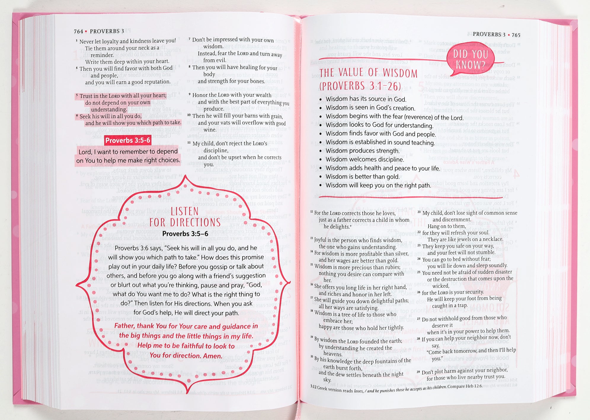 NLT A Girl After God's Own Heart Bible