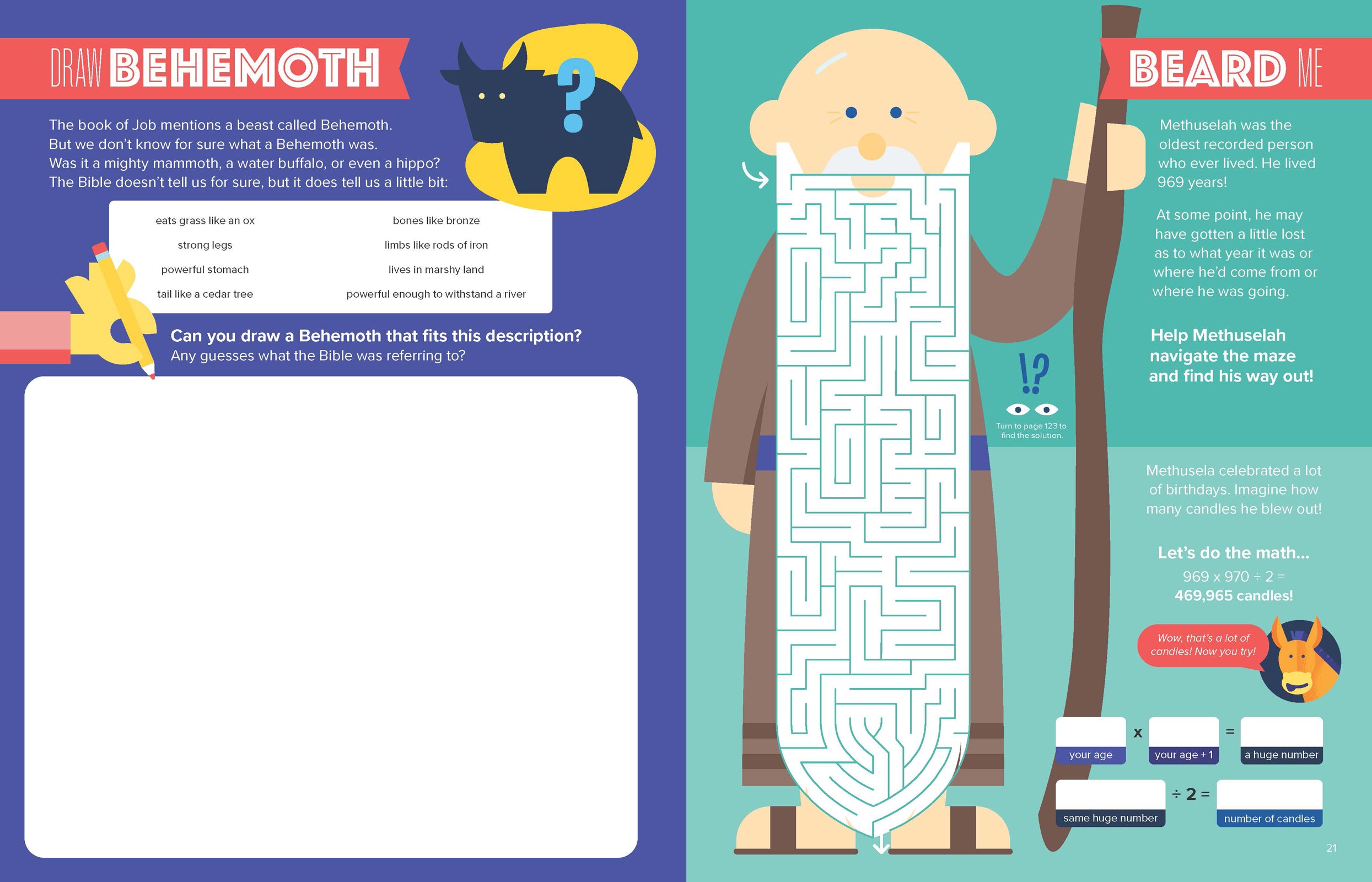 Bible Infographics For Kids Activity Book