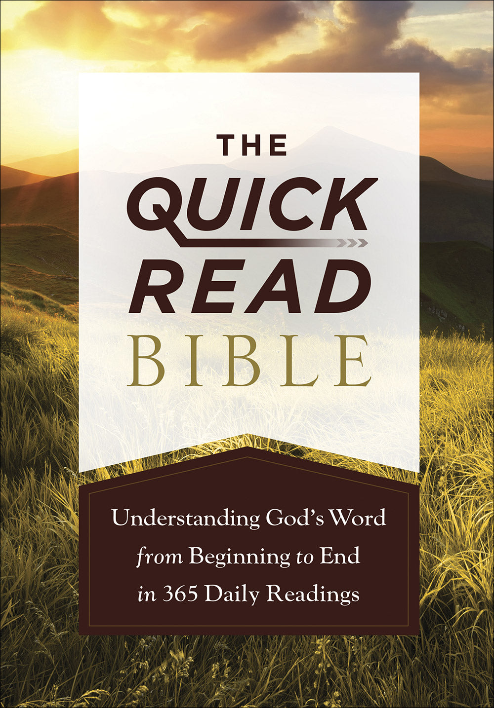 The Quick-Read Bible: Understanding the Full Picture of God's Word From Beginning to End in 365 Daily Readings