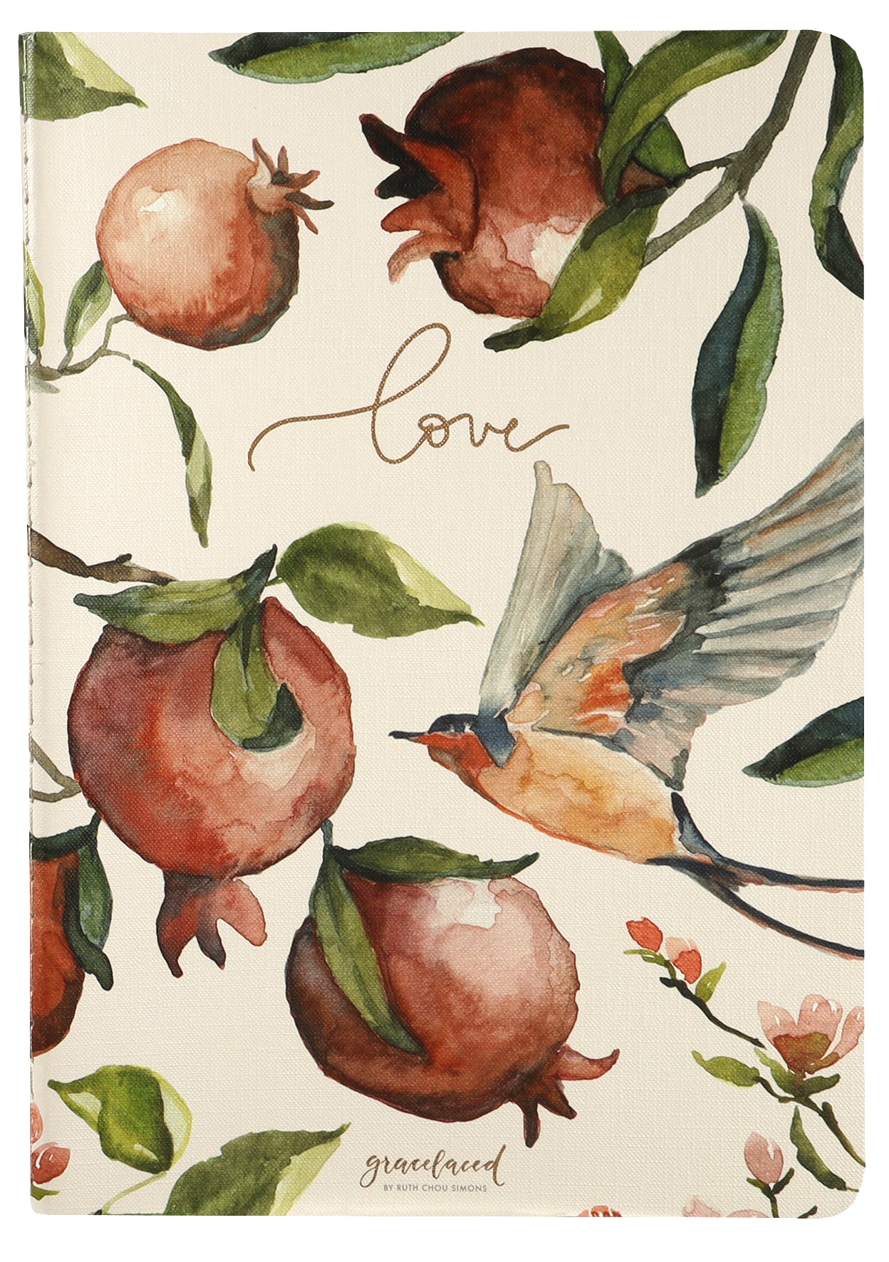 Notebook: Gracelaced: Faith, Hope, Love (Set Of 3)