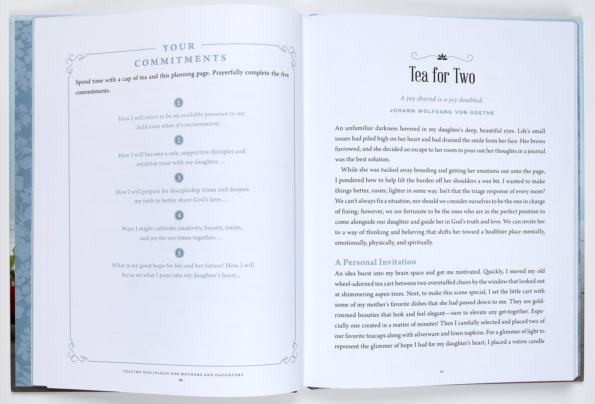 Teatime Discipleship For Mothers and Daughters: Pouring Faith, Love, and Beauty Into Your Girl's Heart