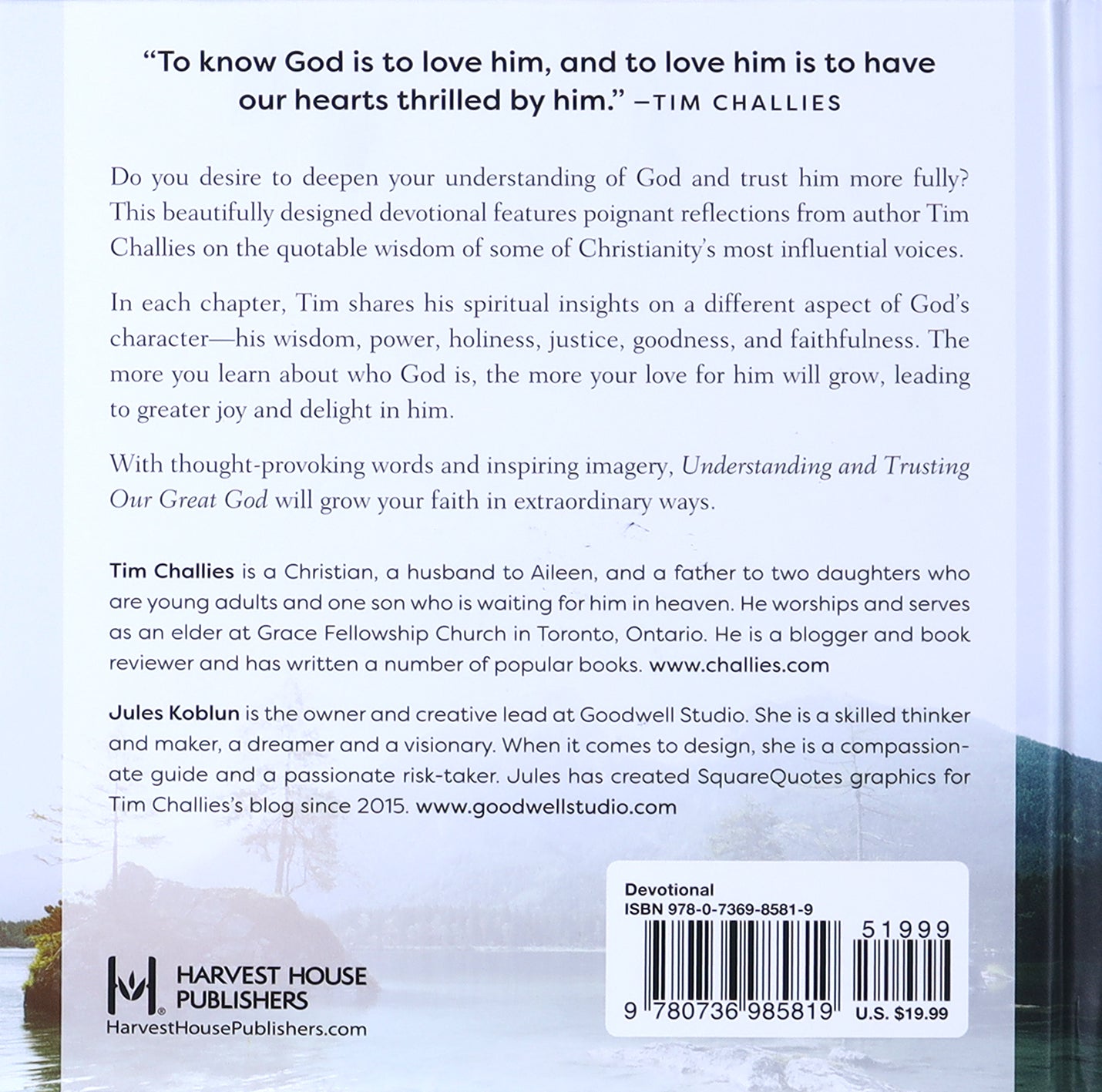 Understanding and Trusting Our Great God