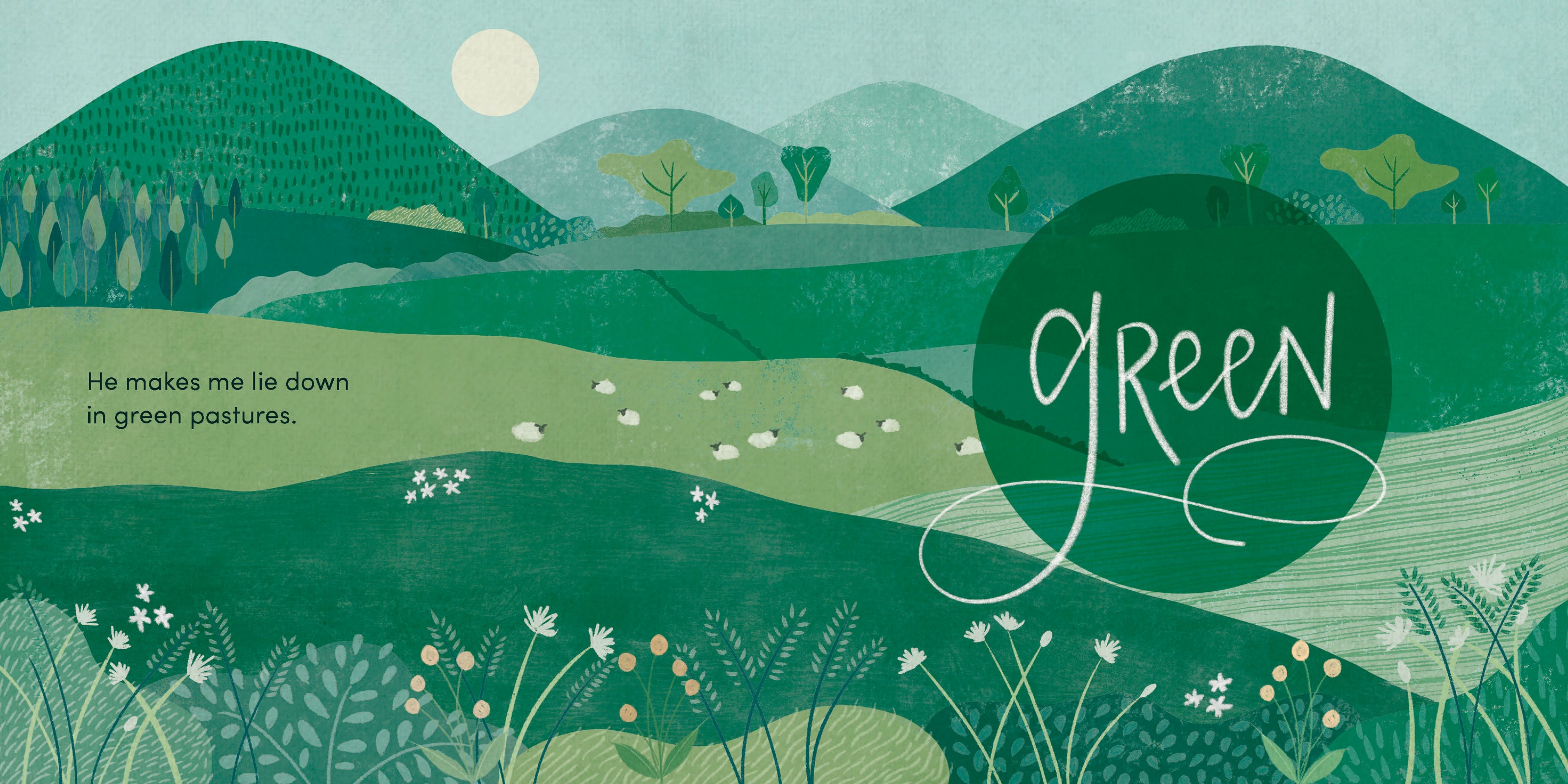 Psalm 23: A Colors Primer