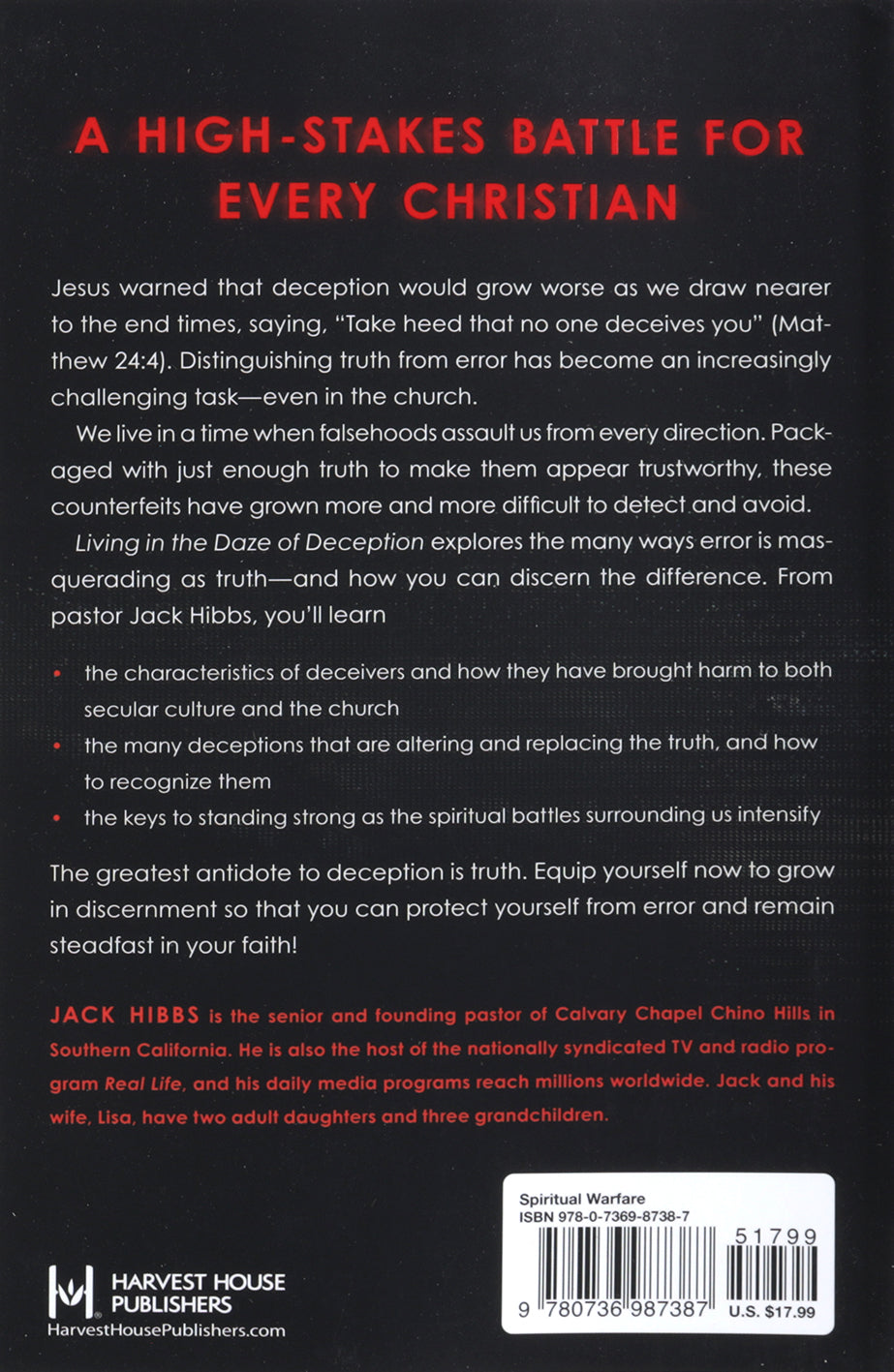 Living in the Daze of Deception: How to Discern Truth From Culture's Lies