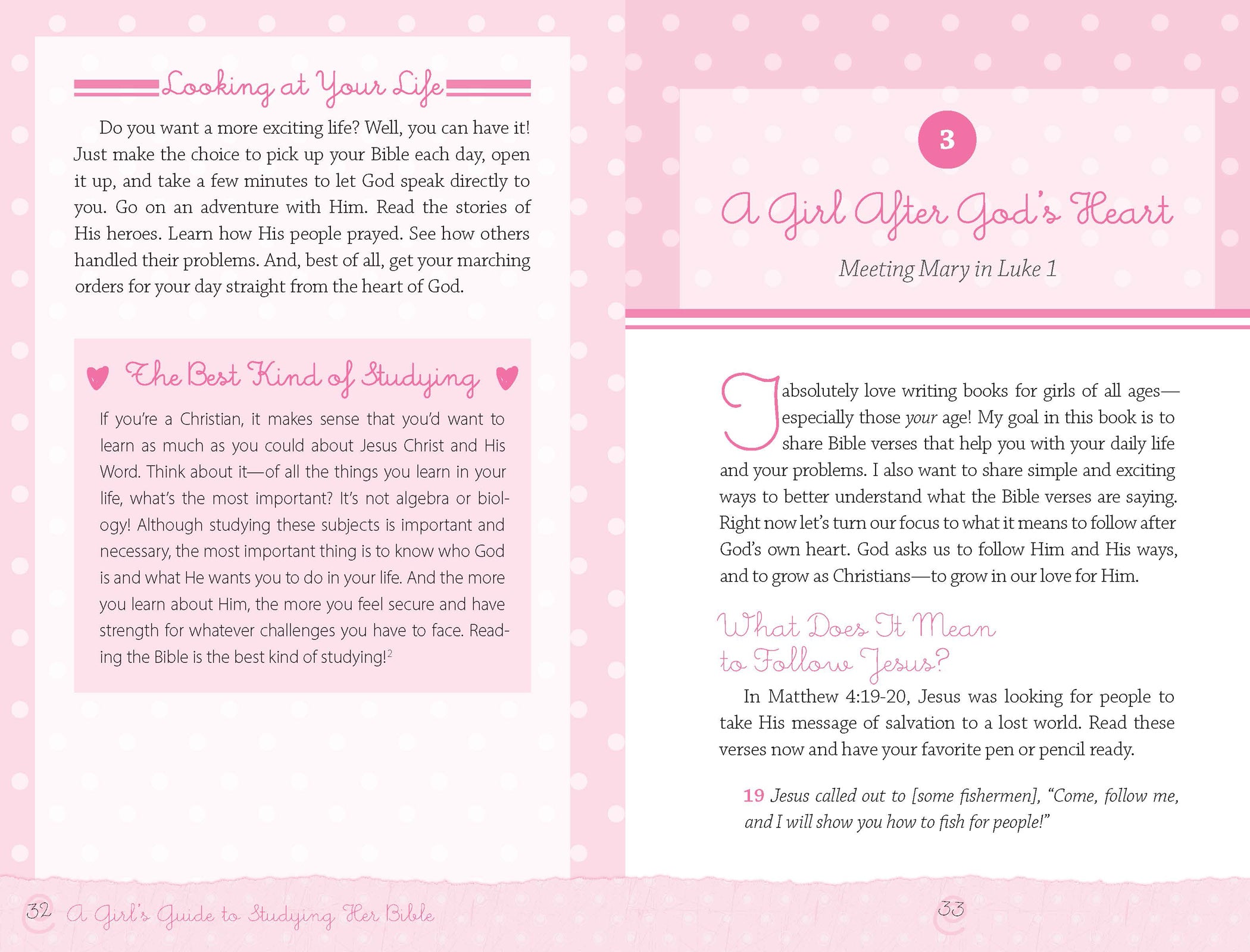 A Girl's Guide to Studying Her Bible: Simple Steps to Grow in God's Word