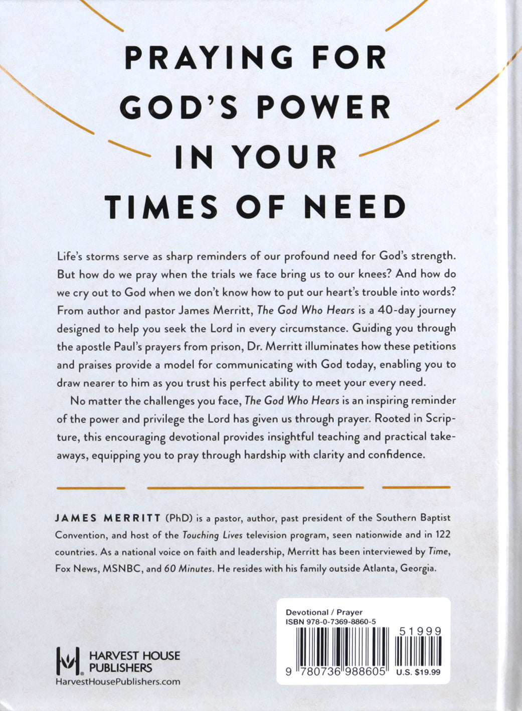 The God Who Hears: A 40-Day Prayer Devotional