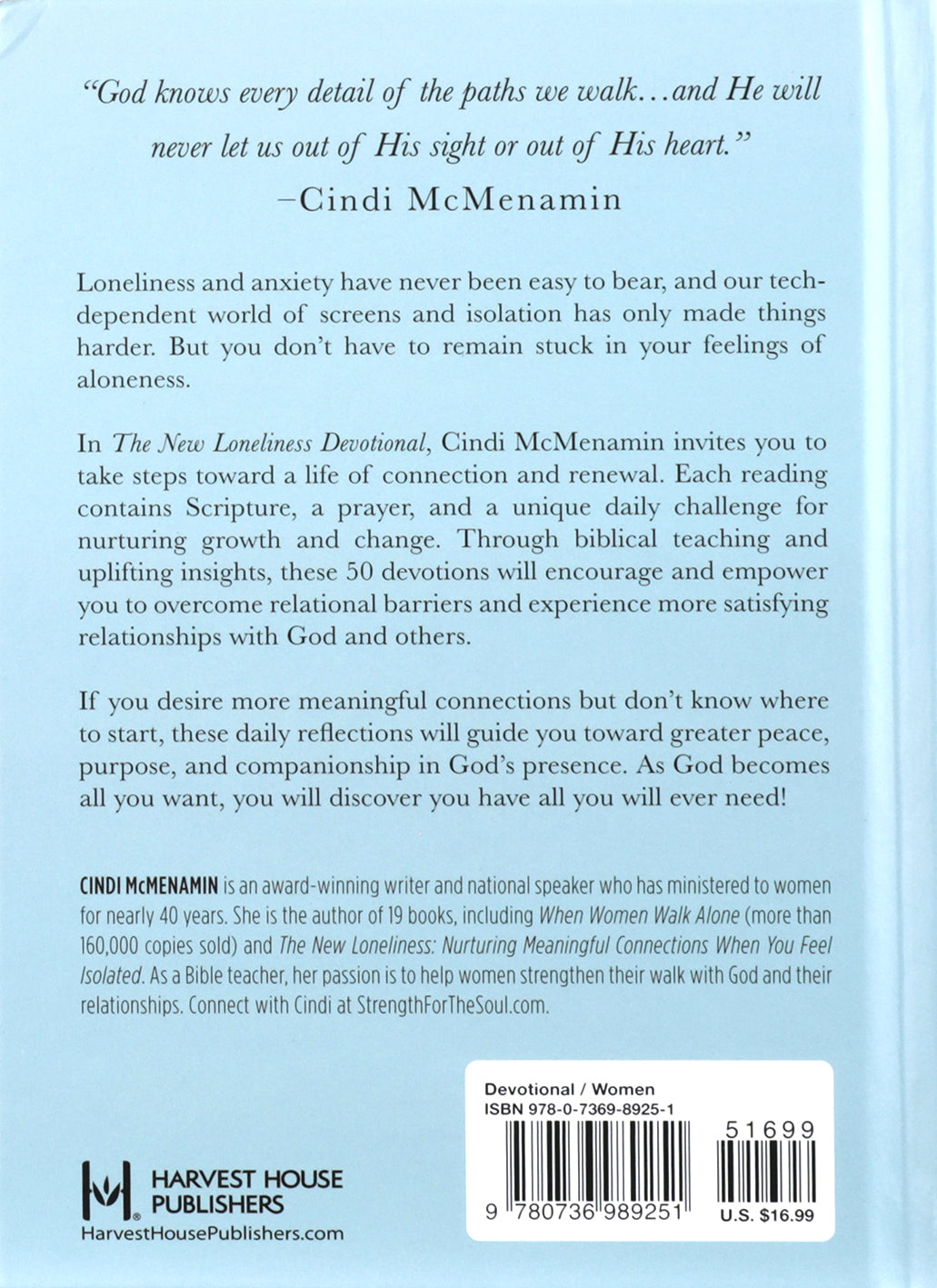 The New Loneliness Devotional: 50 Days to a Closer Connection with God