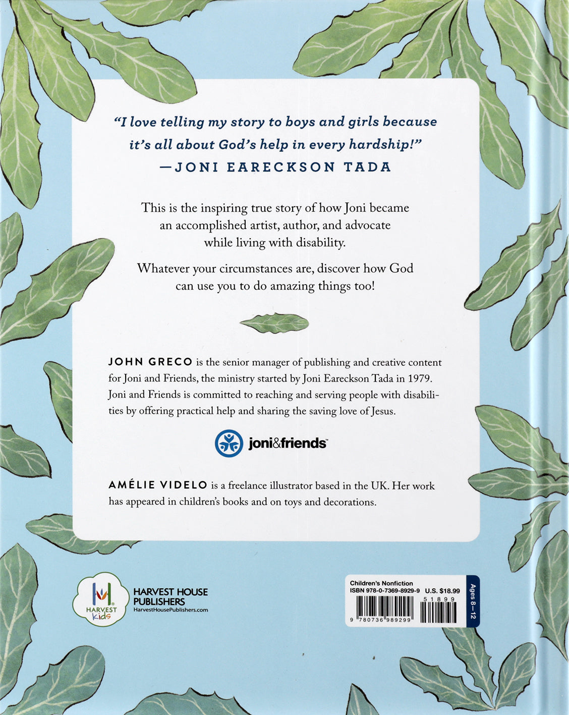 A Paintbrush for Joni: The True Story of Joni Eareckson Tada and the Savior Who Turns Tragedy into Joy