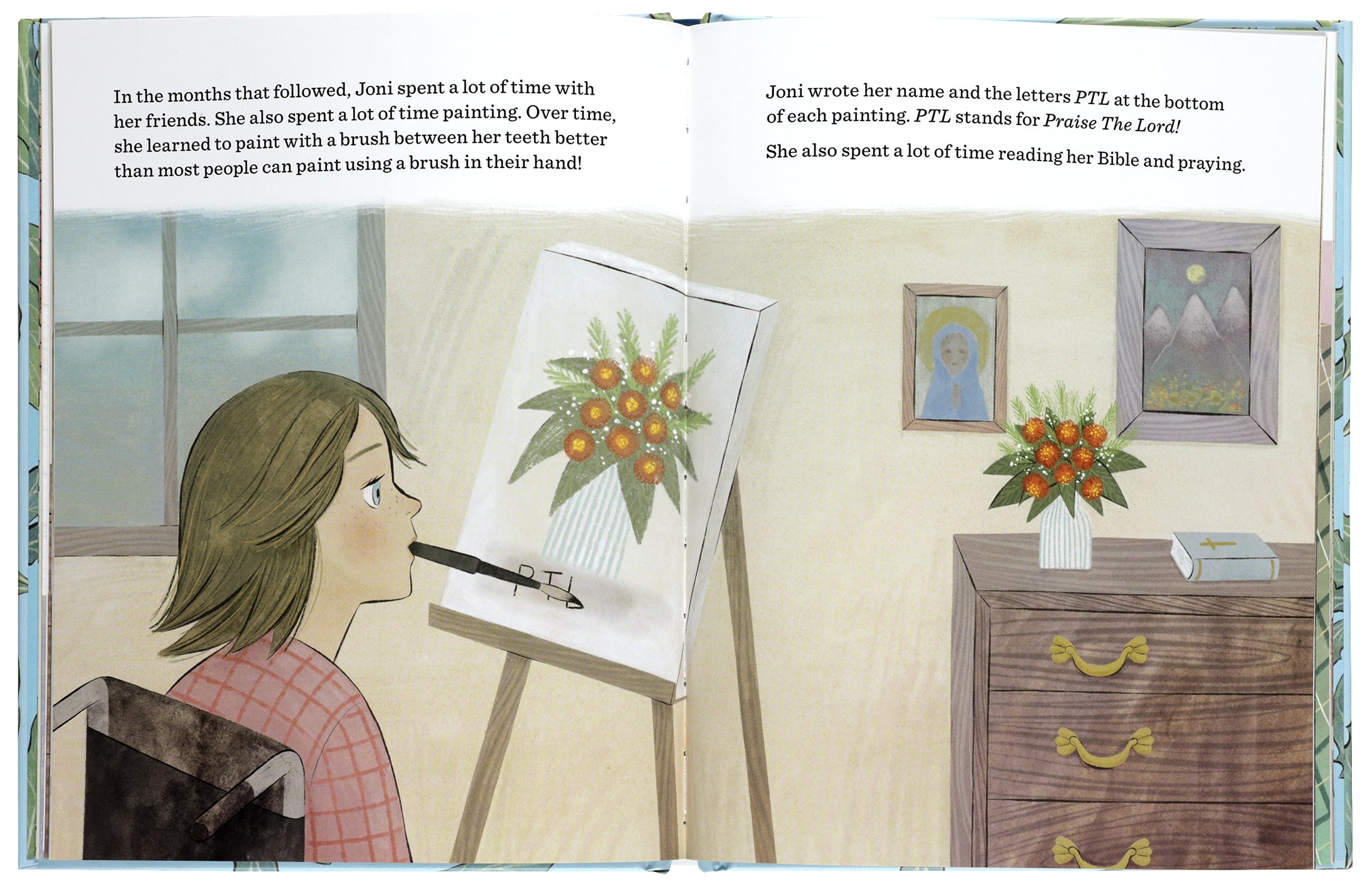 A Paintbrush for Joni: The True Story of Joni Eareckson Tada and the Savior Who Turns Tragedy into Joy
