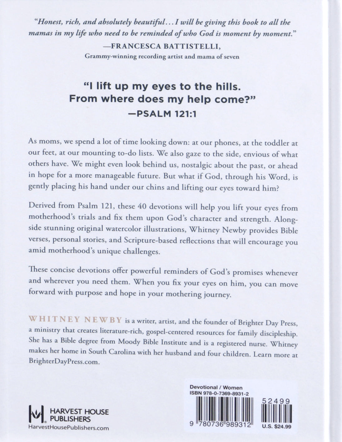 Lift Your Eyes: Daily Invitations to Behold Christ in Motherhood