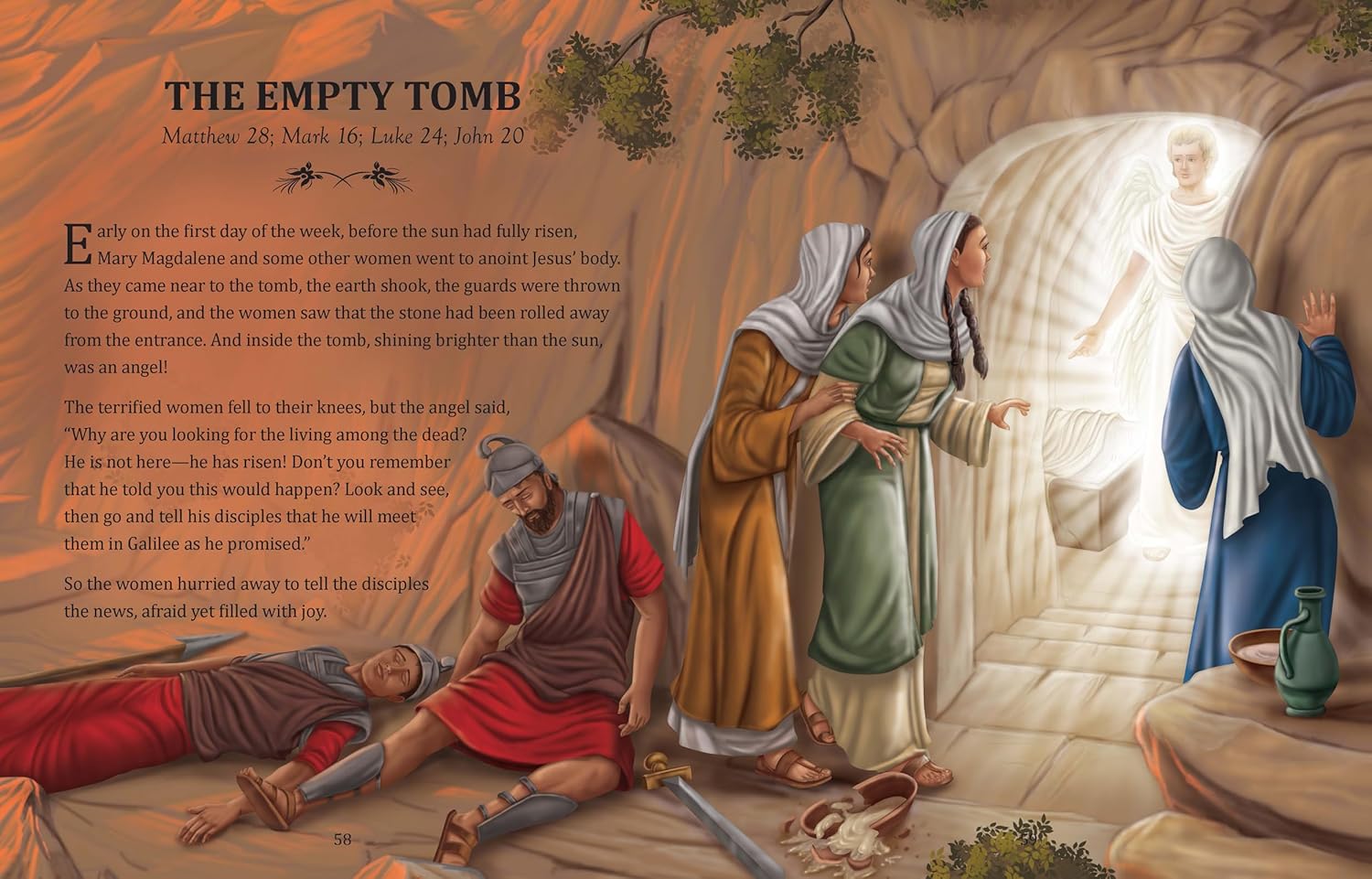 The Easter Story: Celebrating the Greatest Love of All (The Complete Illustrated Children's Bible Library Series)