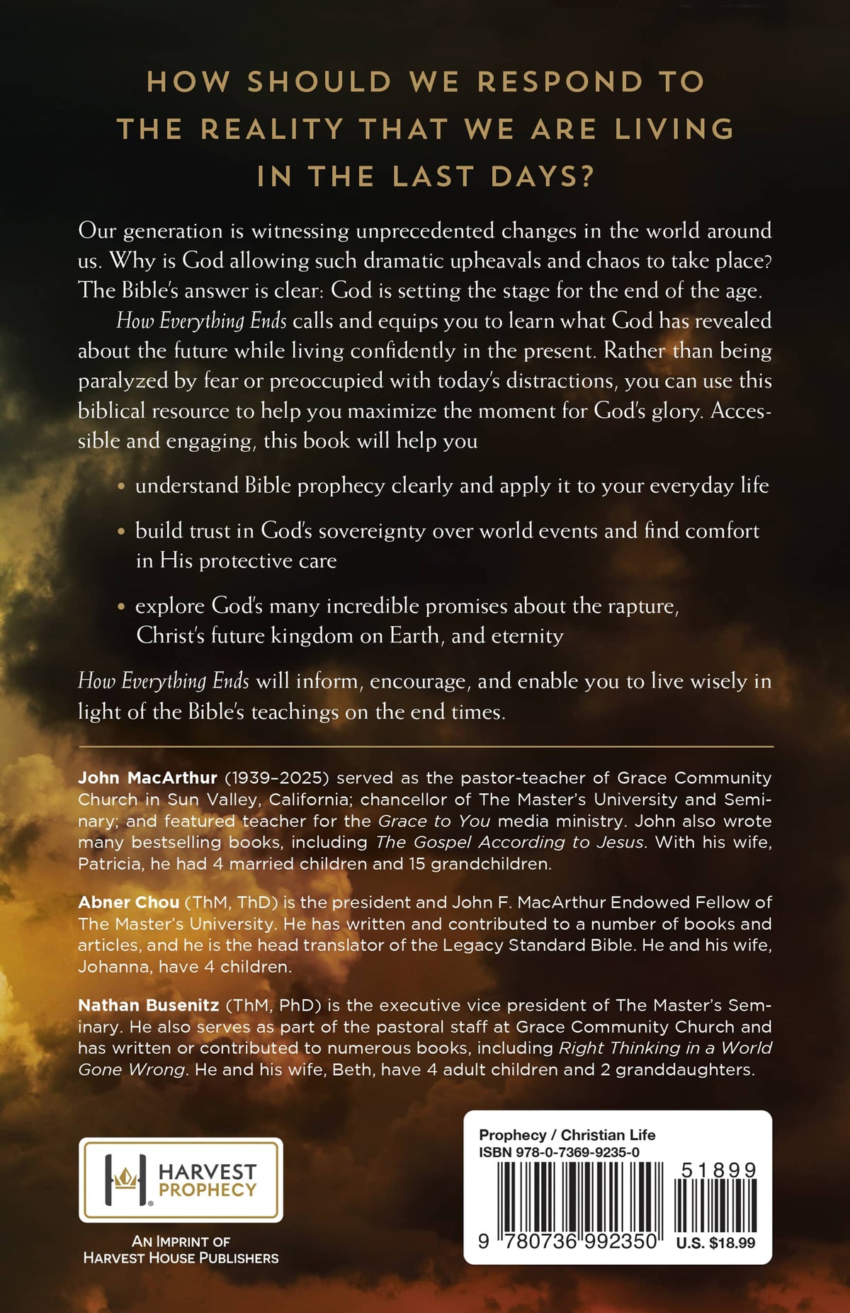 How Everything Ends: Living in Light of Jesus’ Return