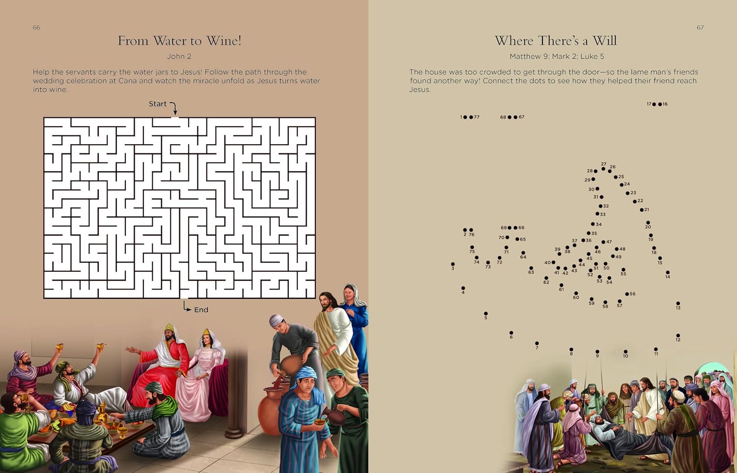 The Complete Illustrated Children's Bible Activity Book: Journey Through the Bible with Word Searches, Mazes, Crosswords, Trivia Questions, and More! (The Complete Illustrated Children’s Bible Library Series)