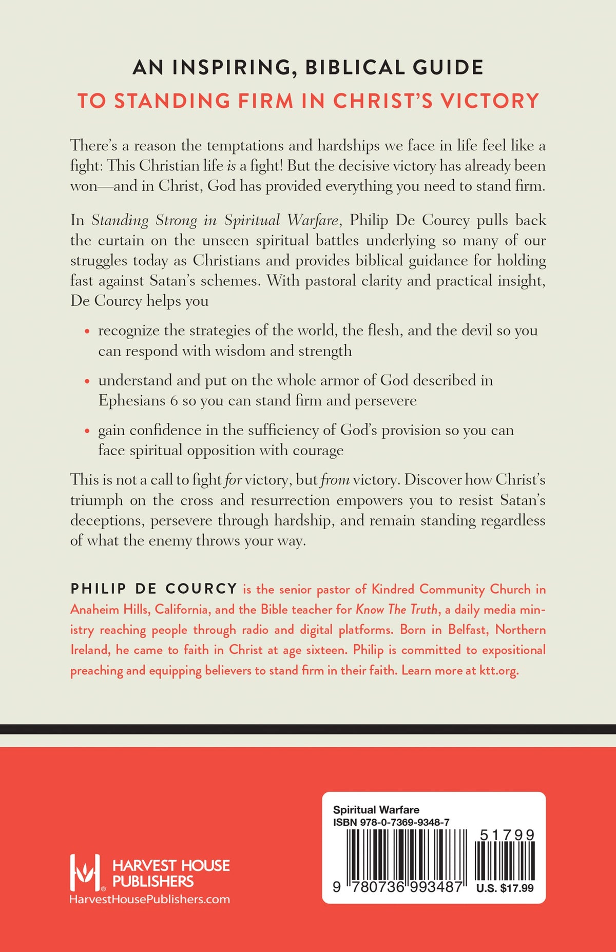 Standing Strong in Spiritual Warfare: How God Equips Us to Win Life's Battles