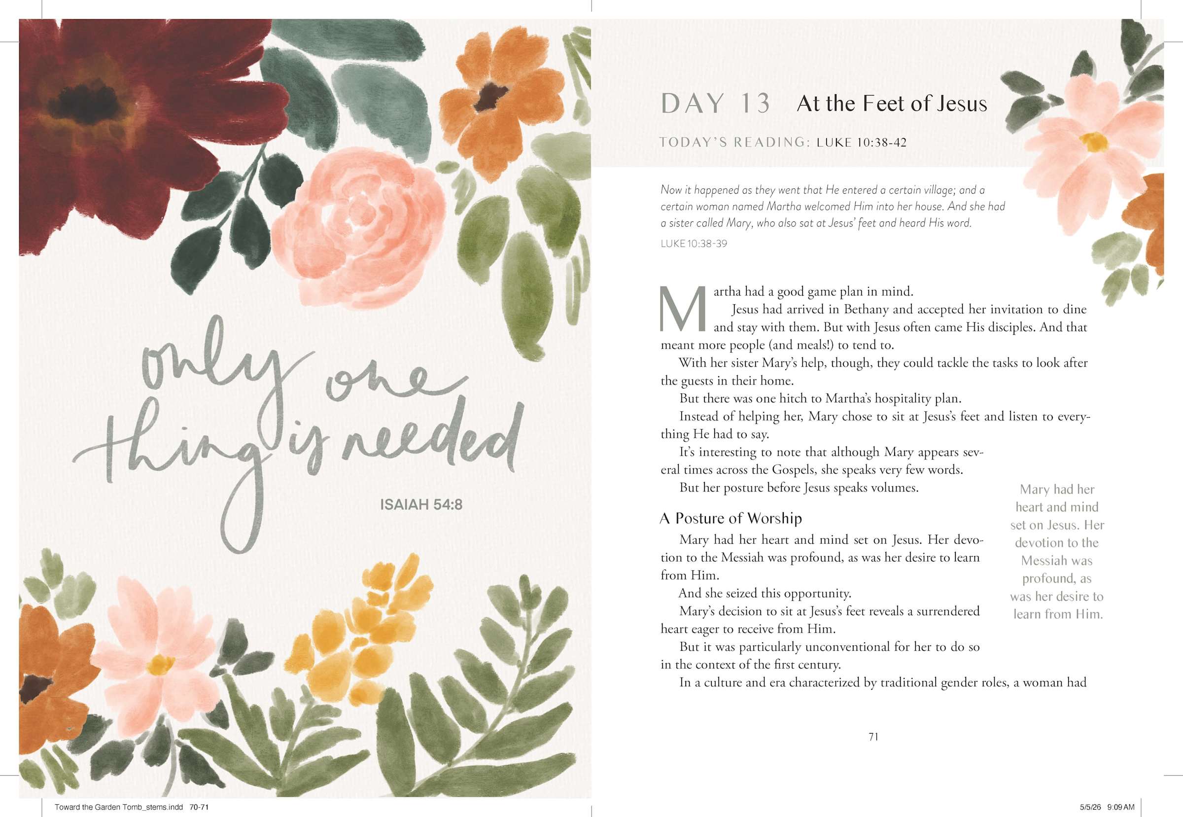 Toward the Garden Tomb: A 40-Day Journey with Jesus Our Savior