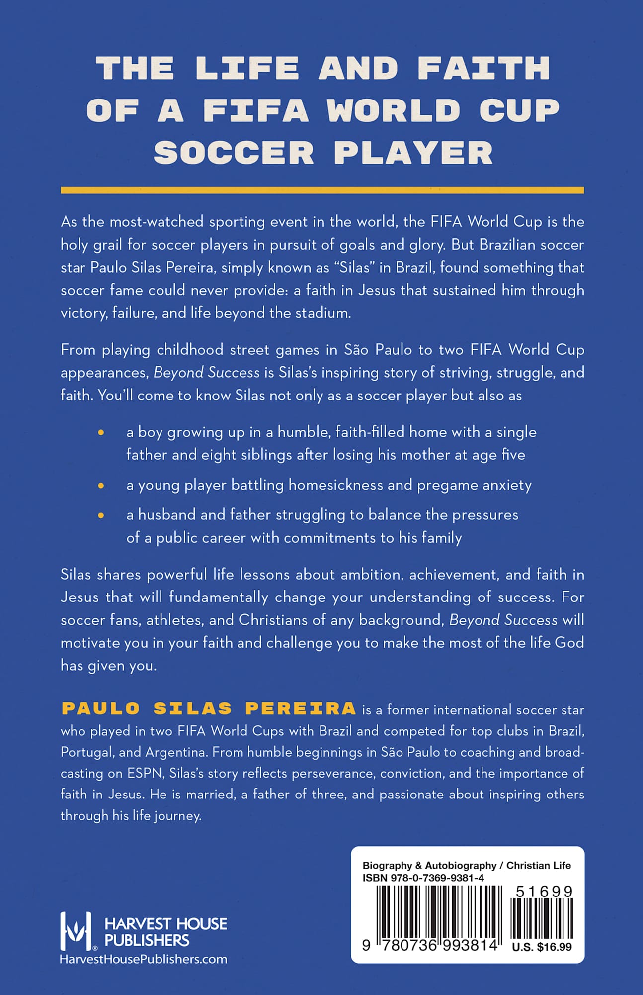 Beyond Success: One Athlete's Outstanding Pursuit of Goals, God, and Glory