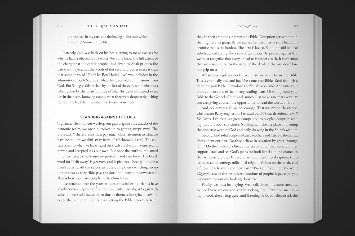 The Elijah Mandate: A Call to Courageous Faith in a Hostile World