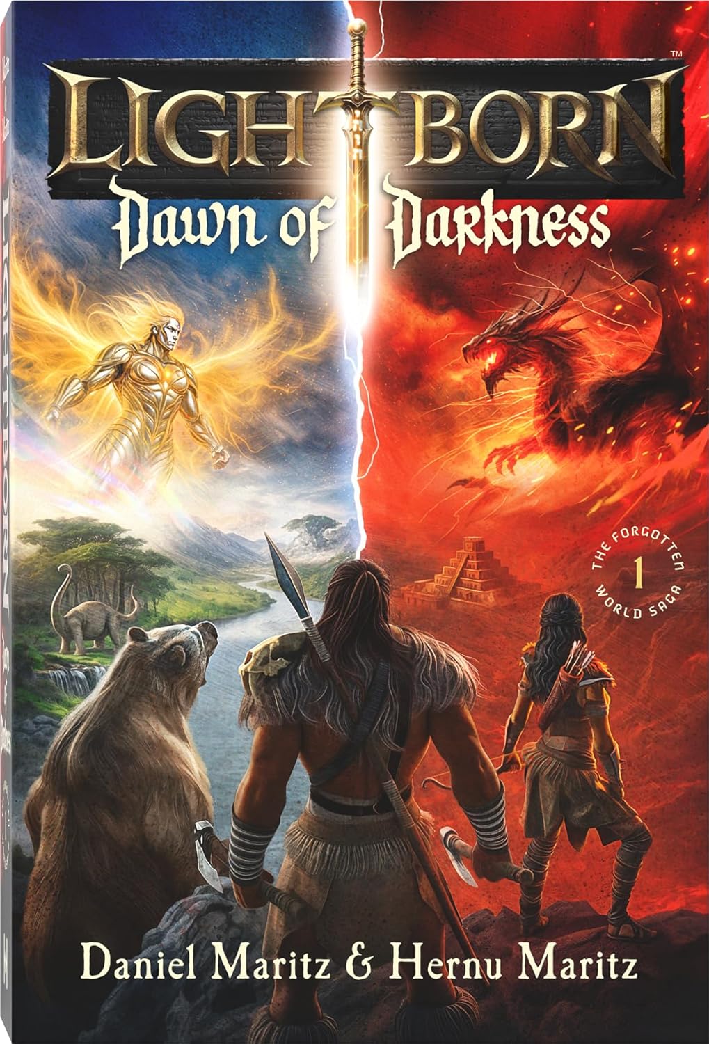 Lightborn: Dawn of Darkness (#01 in The Forgotten World Saga Series)