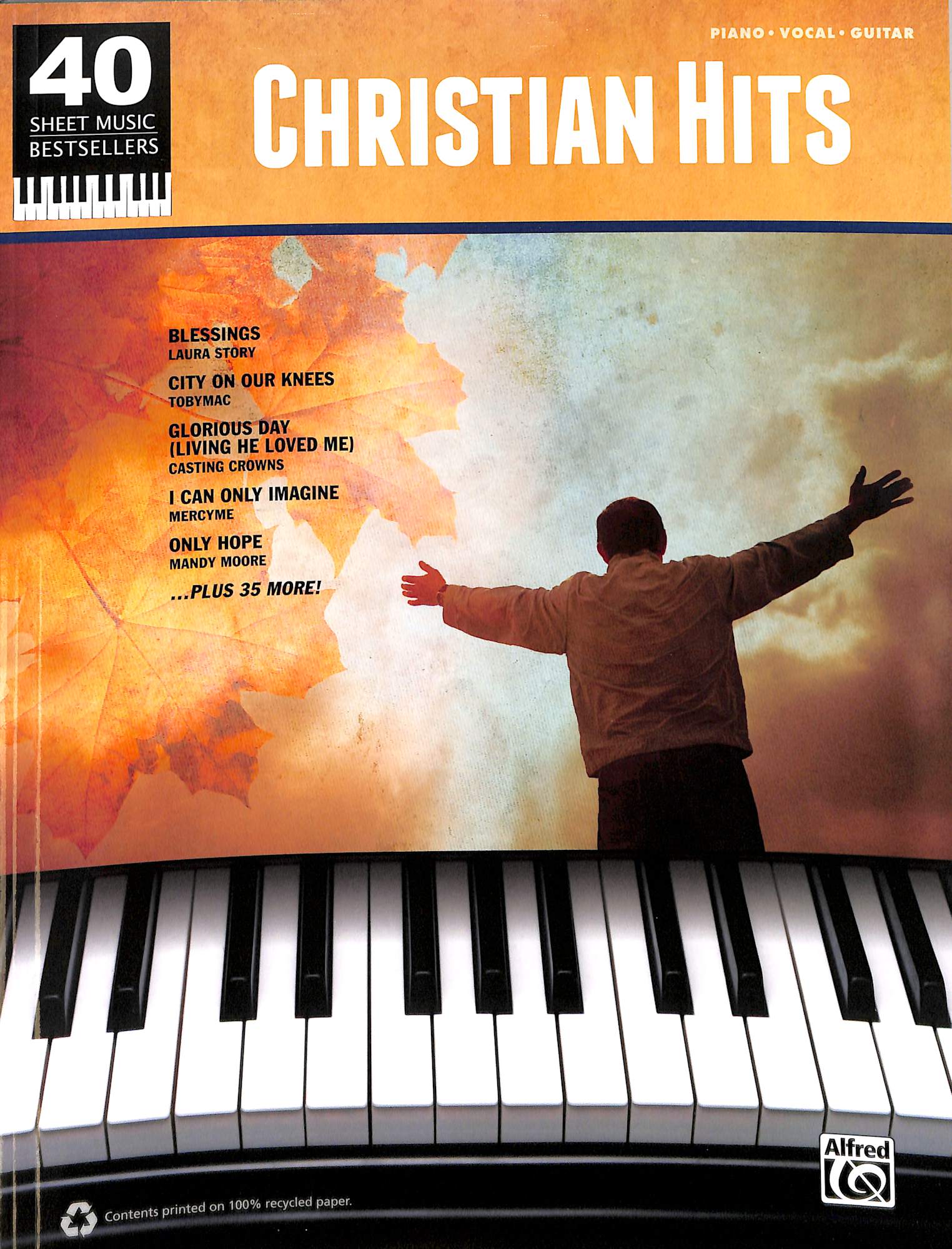 40 Christian Hits (Music Book) (Piano/vocal/guitar)
