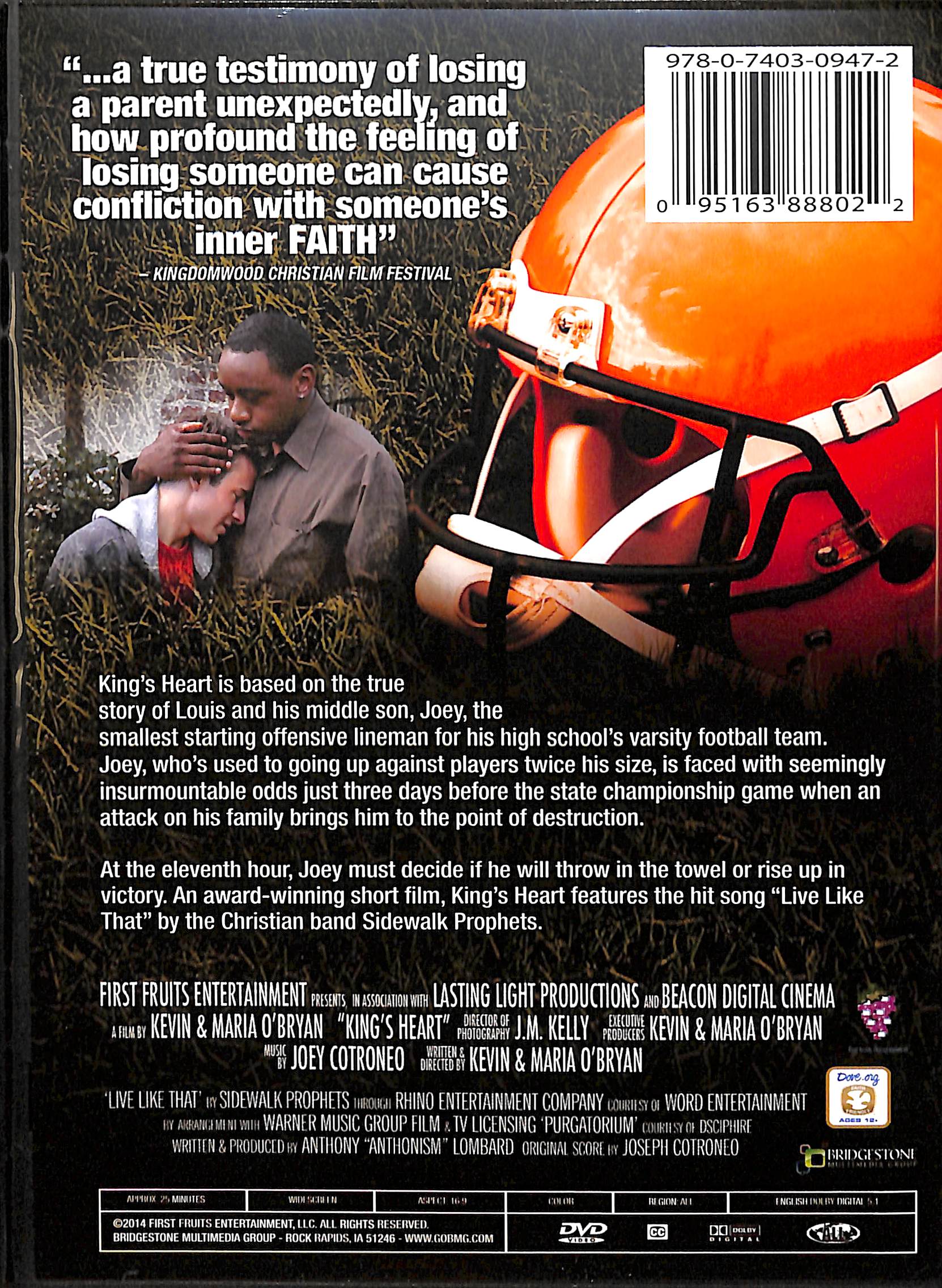 King's Heart, DVD