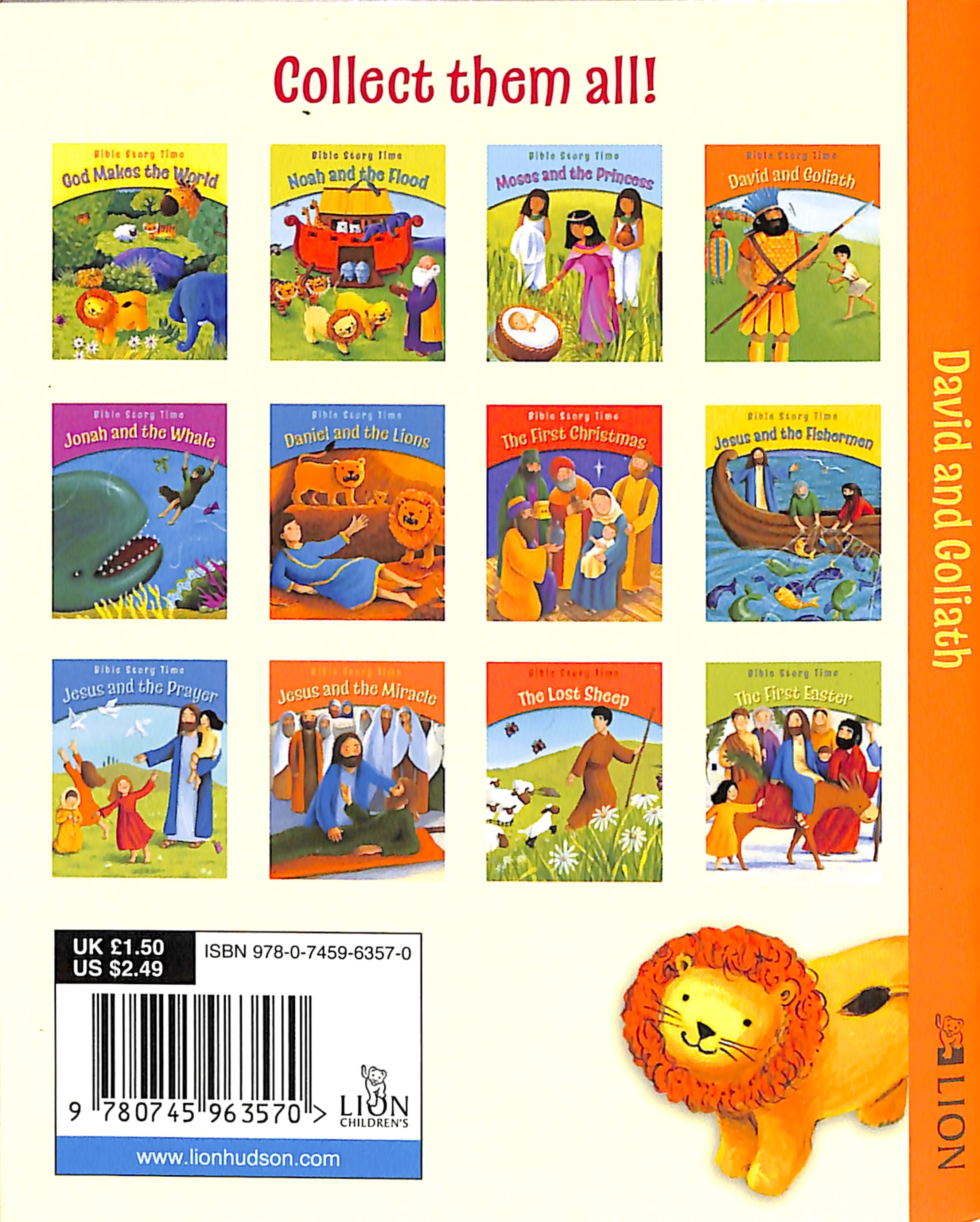 David and Goliath (Bible Story Time Old Testament Series)