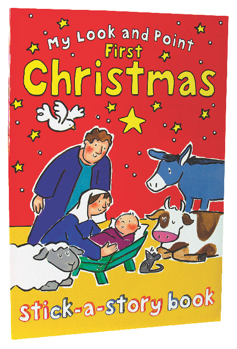My Look and Point: First Christmas Stick-A-Story Book