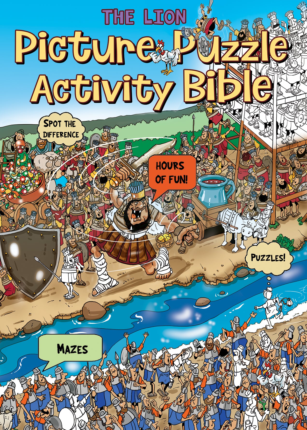 The Lion Picture Puzzle Bible Colouring and Activity Book