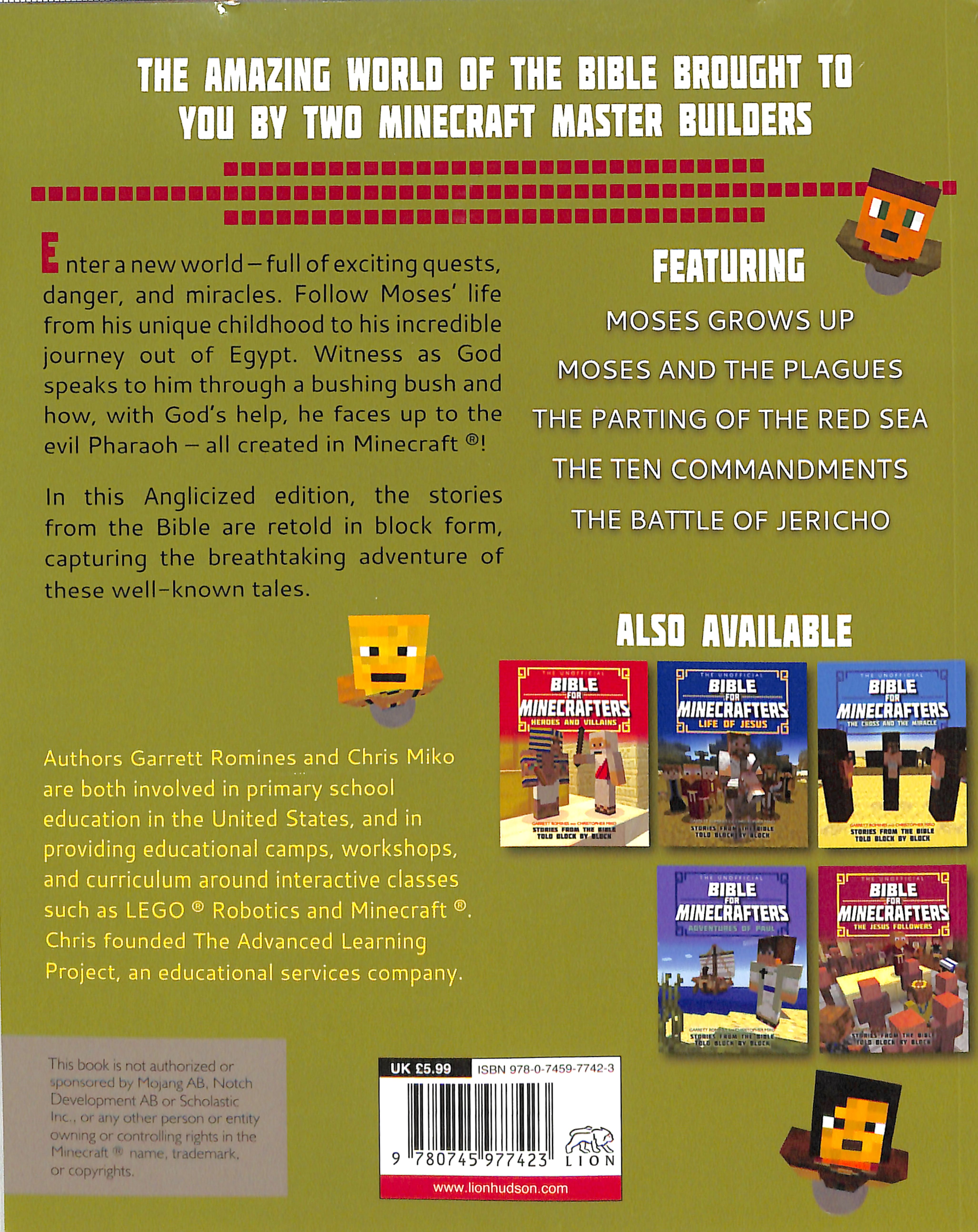 The Unofficial Bible For Minecrafters: Life of Moses