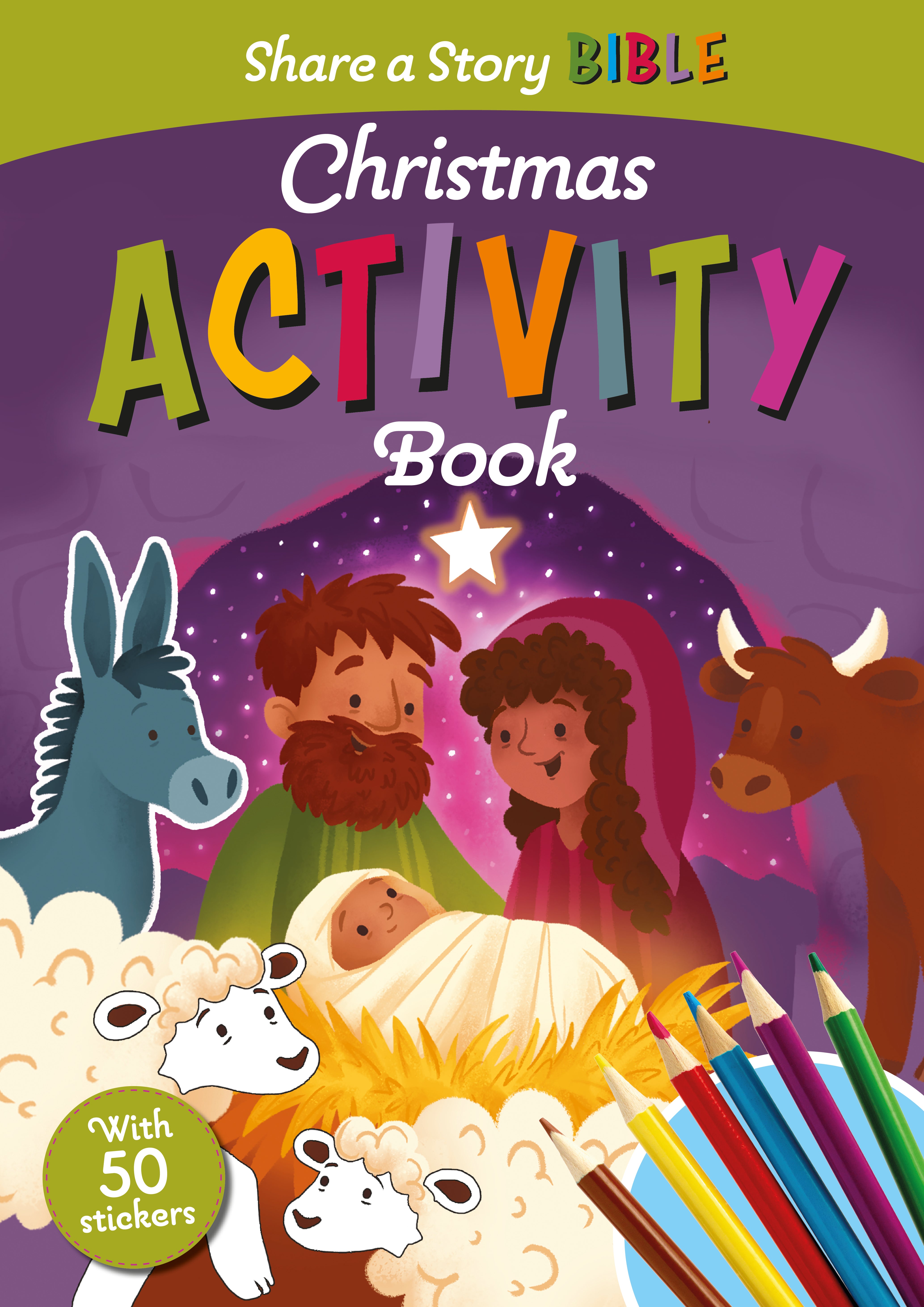 Share a Story Bible Christmas Activity Book