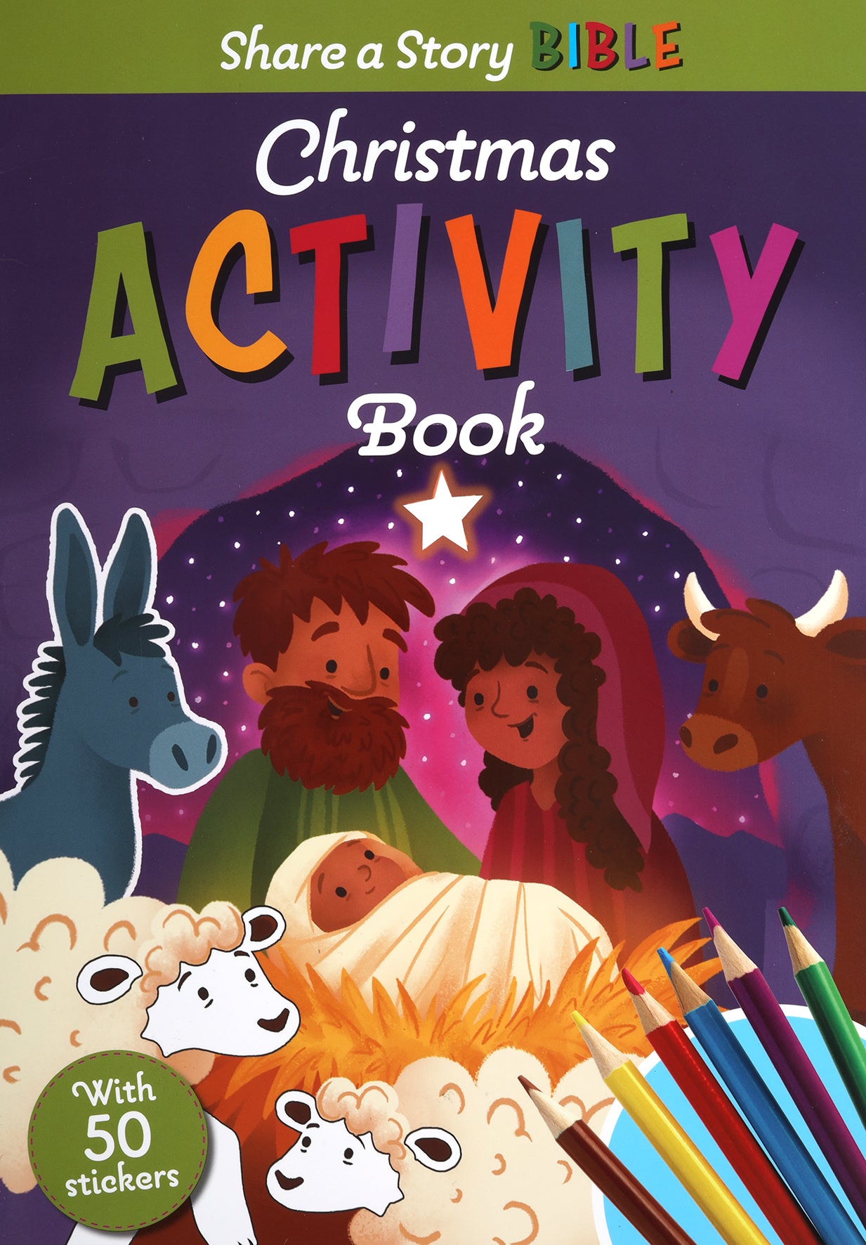 Share a Story Bible Christmas Activity Book