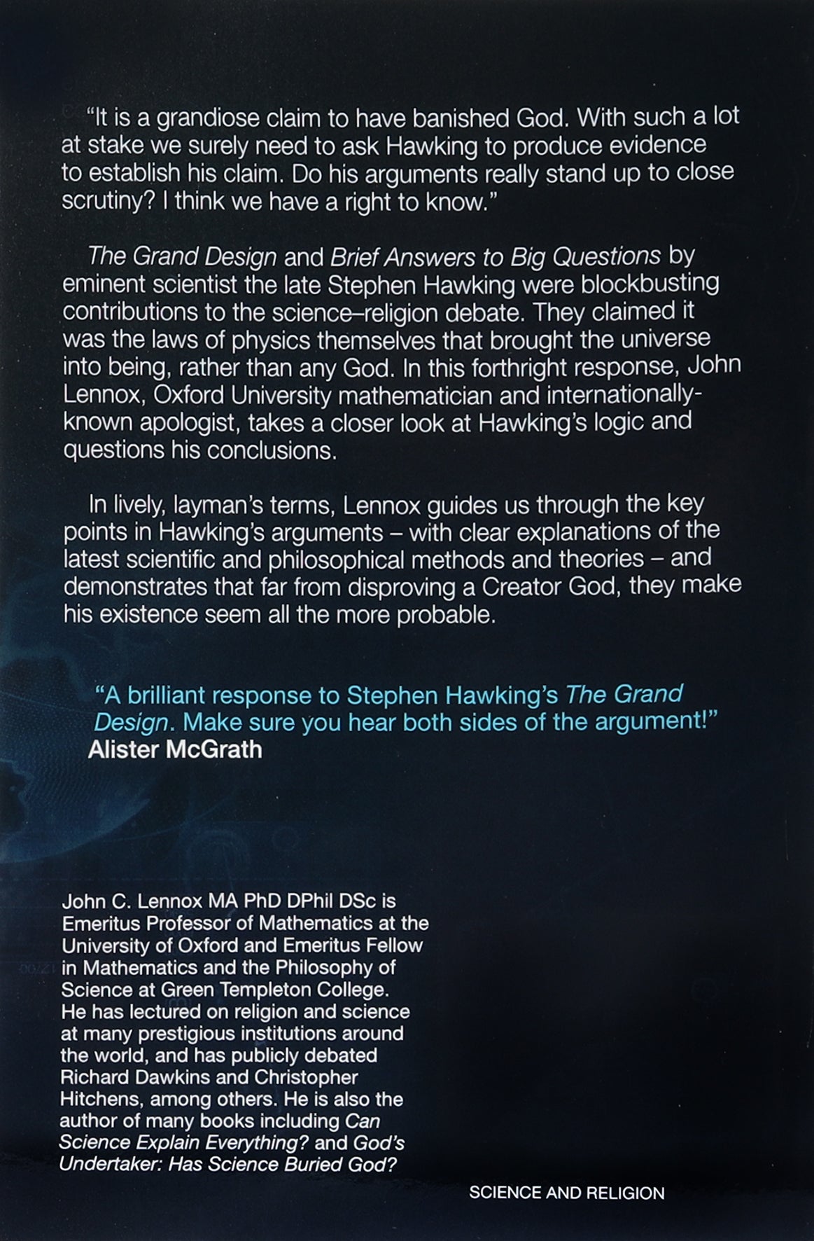 God and Stephen Hawking: Whose Design is It Anyway? (2nd Edition)